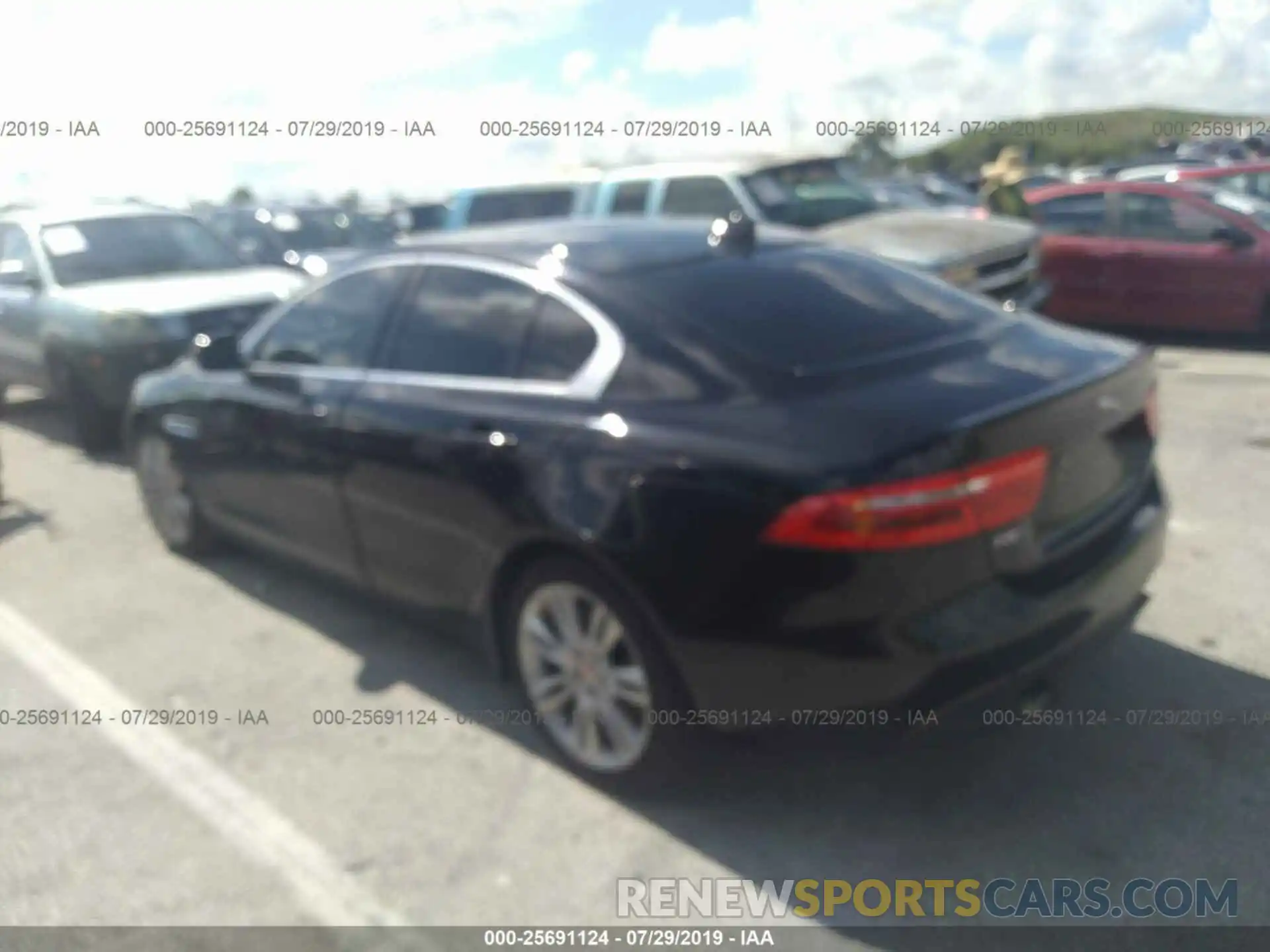 3 Photograph of a damaged car SAJAD4FXXKCP49640 JAGUAR XE 2019