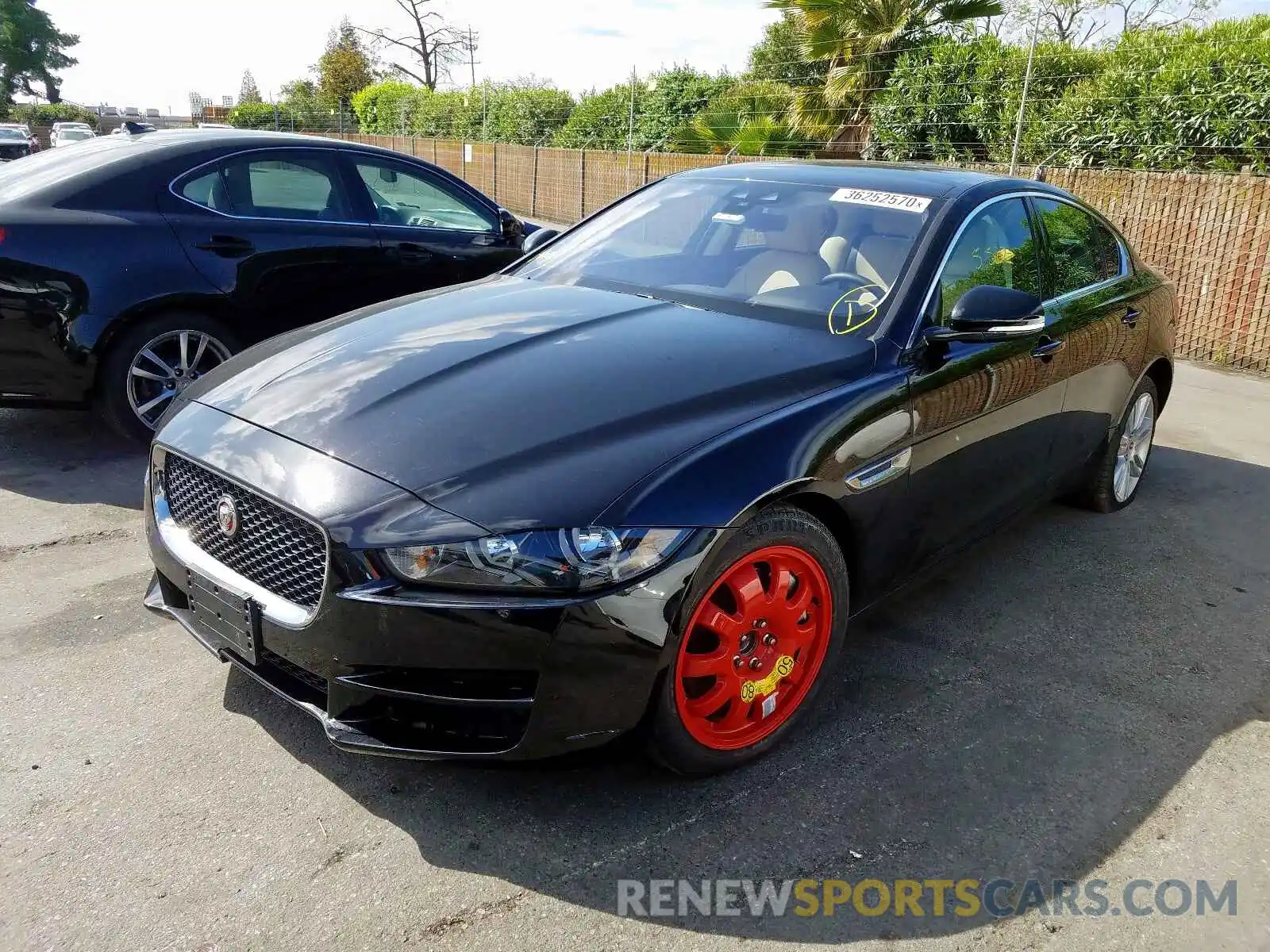 2 Photograph of a damaged car SAJAD4GX9KCP53709 JAGUAR XE 2019