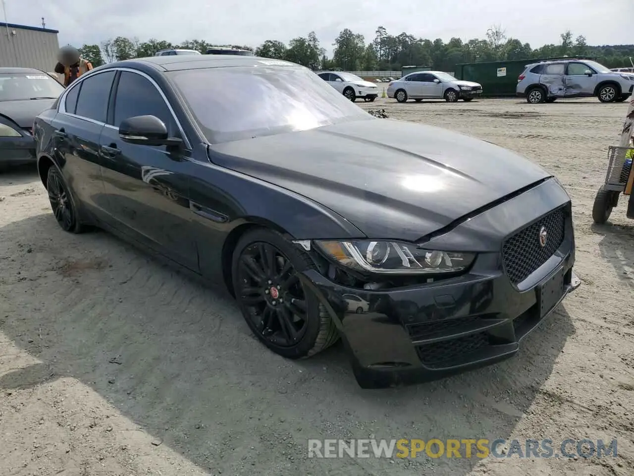 4 Photograph of a damaged car SAJAE4FX2KCP46115 JAGUAR XE 2019