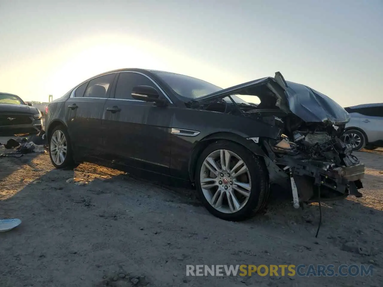 4 Photograph of a damaged car SAJAE4FX7KCP49494 JAGUAR XE 2019