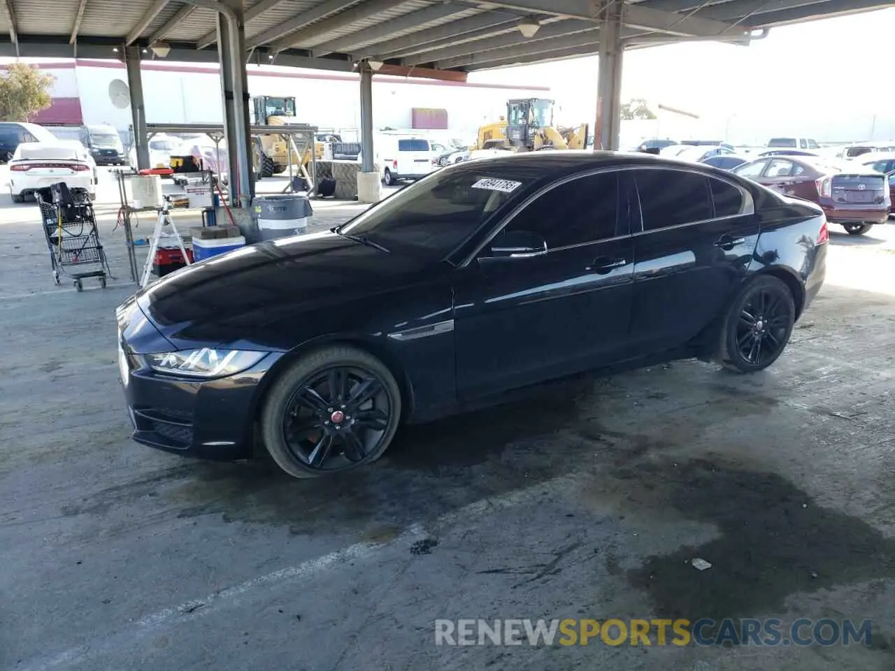1 Photograph of a damaged car SAJAE4FX7KCP50841 JAGUAR XE 2019