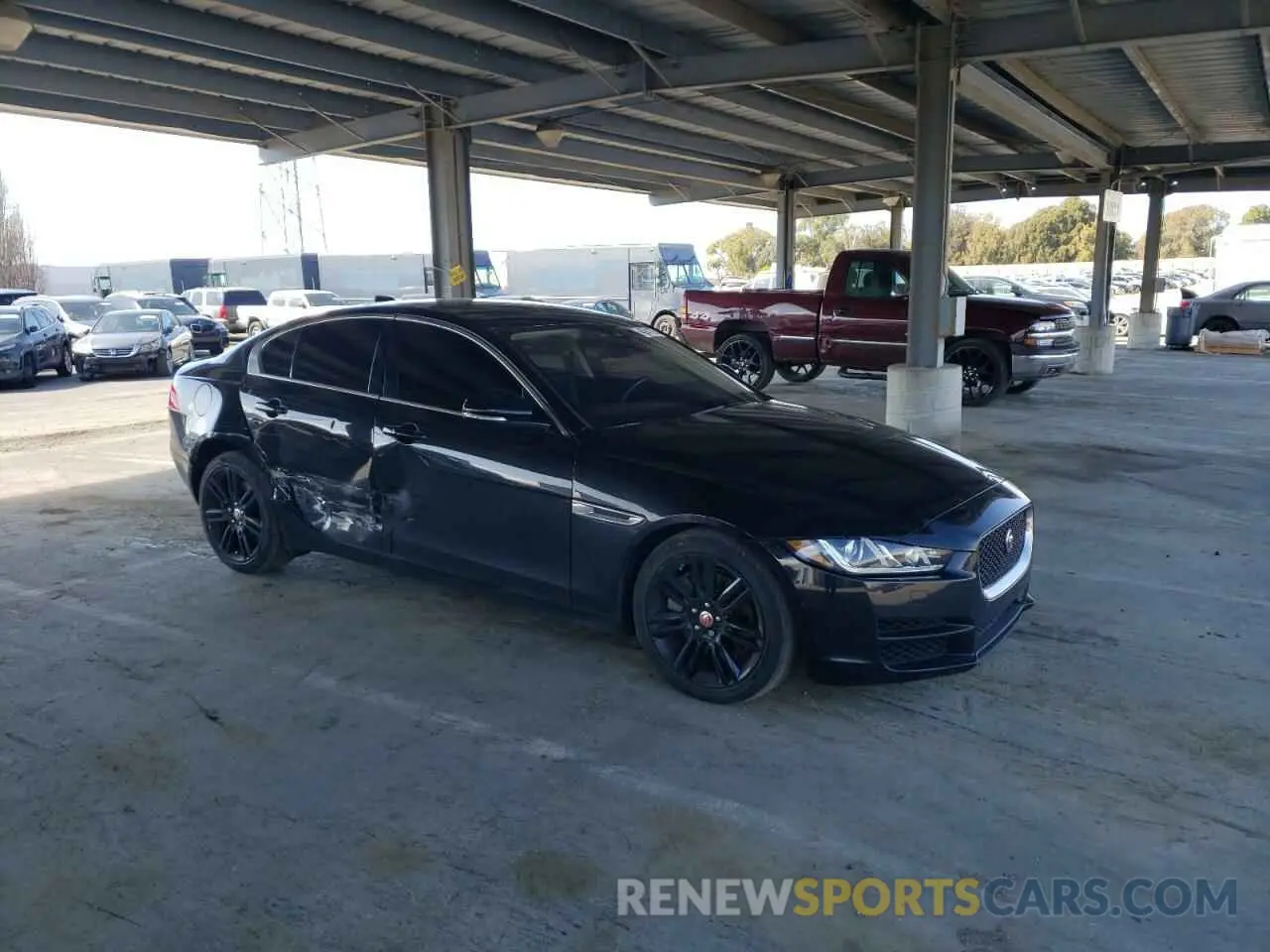 4 Photograph of a damaged car SAJAE4FX7KCP50841 JAGUAR XE 2019