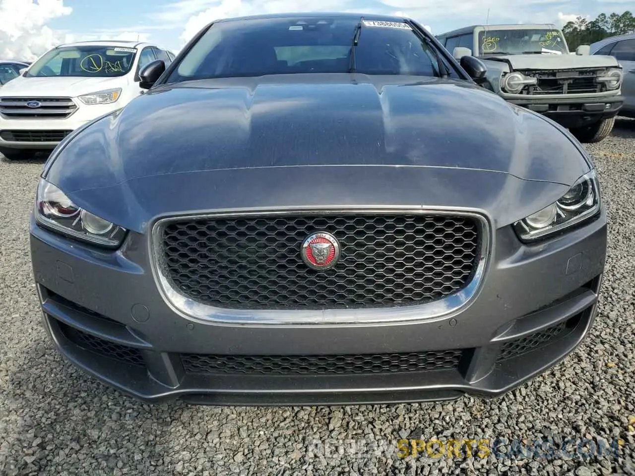 5 Photograph of a damaged car SAJAE4FXXKCP53992 JAGUAR XE 2019