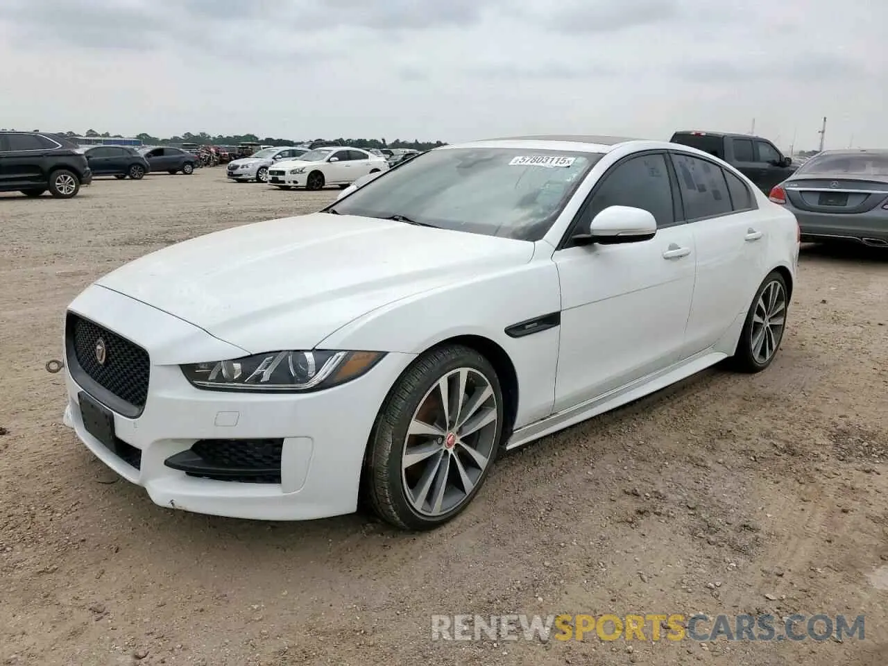 1 Photograph of a damaged car SAJAF4FX9KCP51339 JAGUAR XE 2019