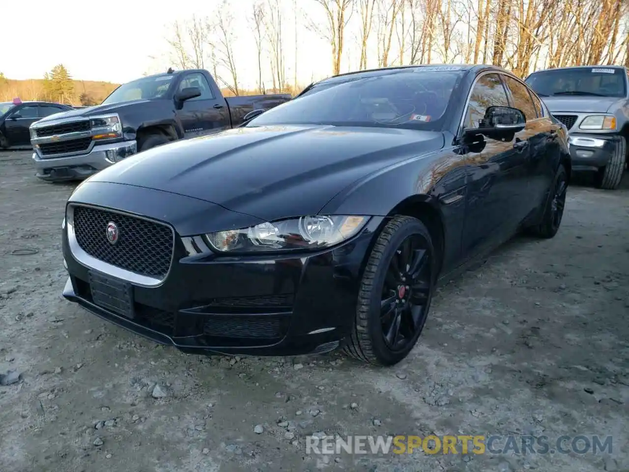 2 Photograph of a damaged car SAJAJ4FX3KCP48838 JAGUAR XE 2019