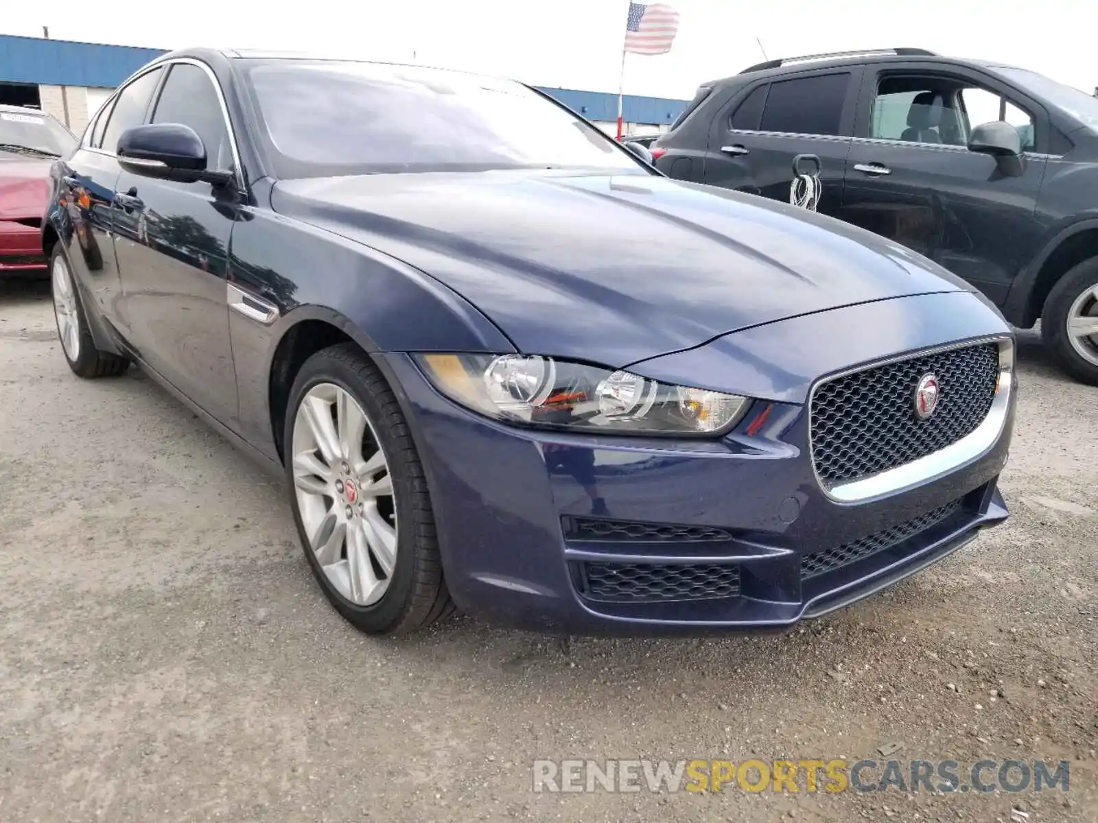 1 Photograph of a damaged car SAJAJ4FX4KCP46306 JAGUAR XE 2019