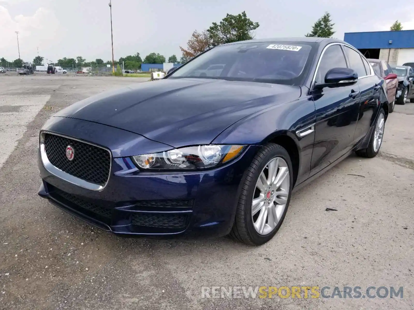 2 Photograph of a damaged car SAJAJ4FX4KCP46306 JAGUAR XE 2019