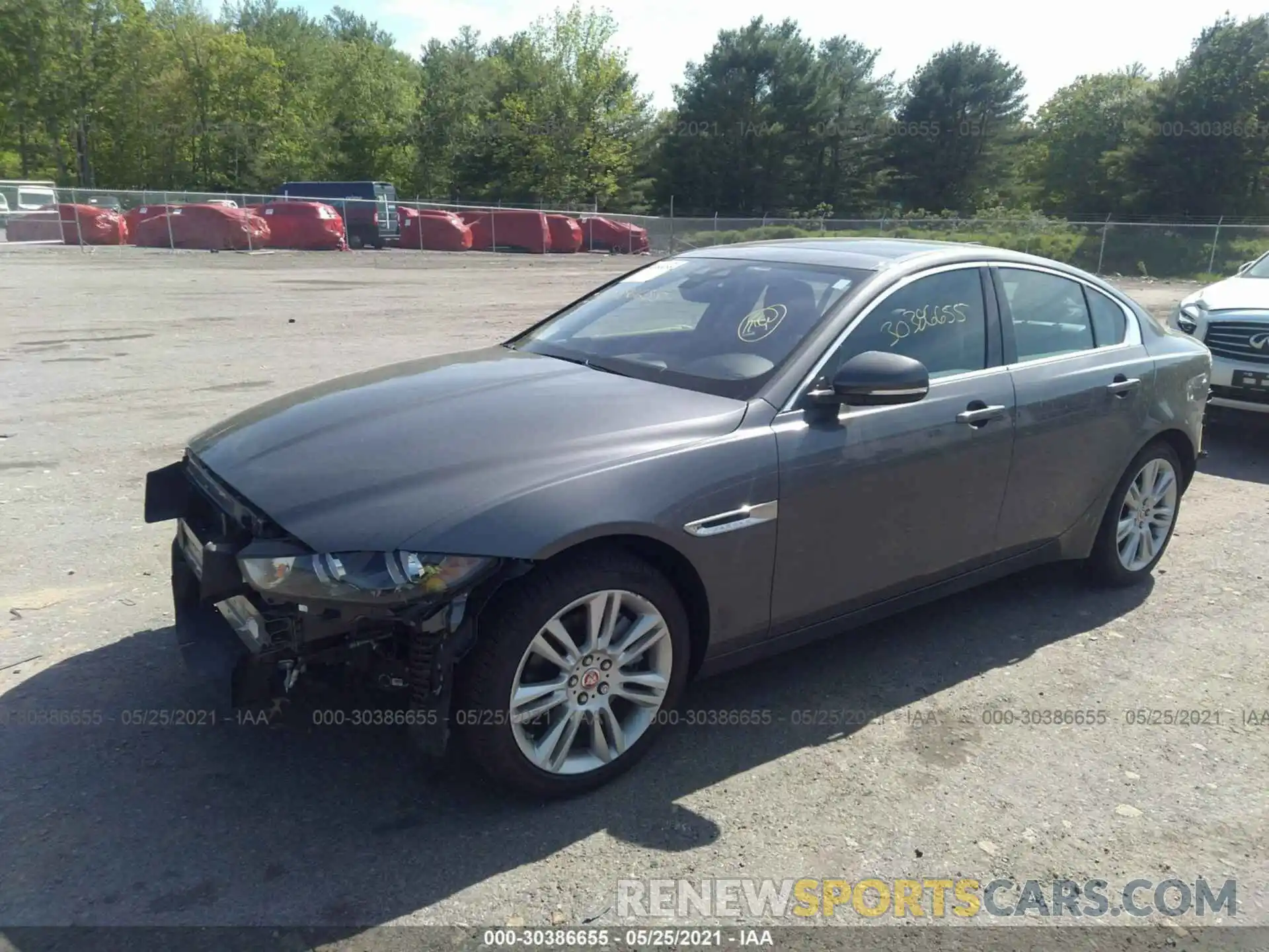 2 Photograph of a damaged car SAJAJ4FXXKCP44141 JAGUAR XE 2019