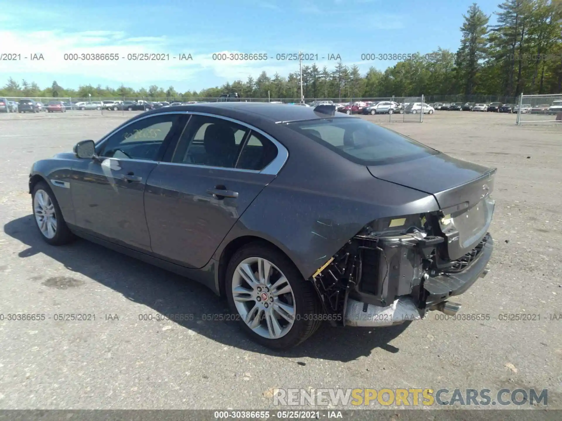 3 Photograph of a damaged car SAJAJ4FXXKCP44141 JAGUAR XE 2019