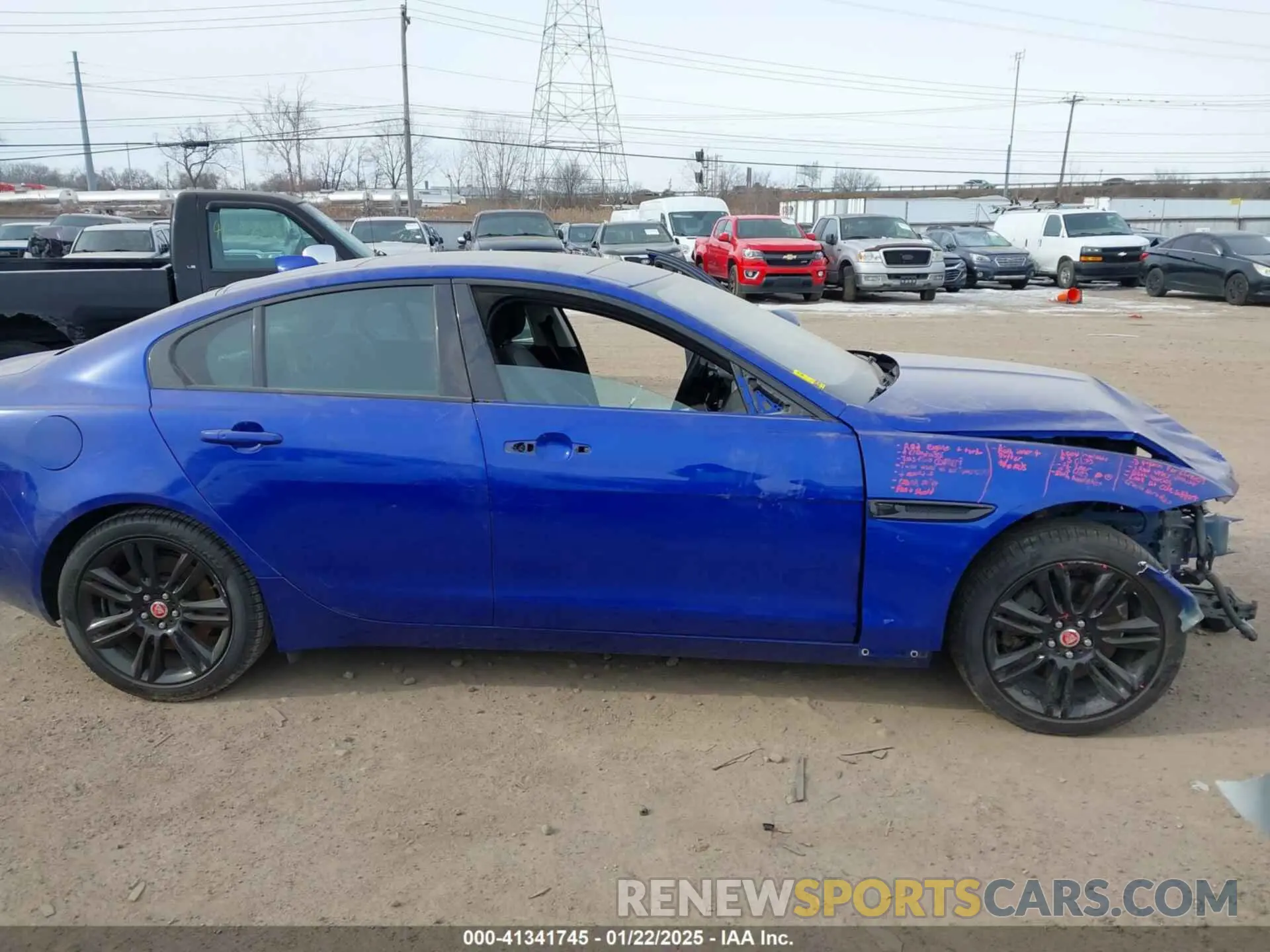 14 Photograph of a damaged car SAJAK4FX3KCP53499 JAGUAR XE 2019