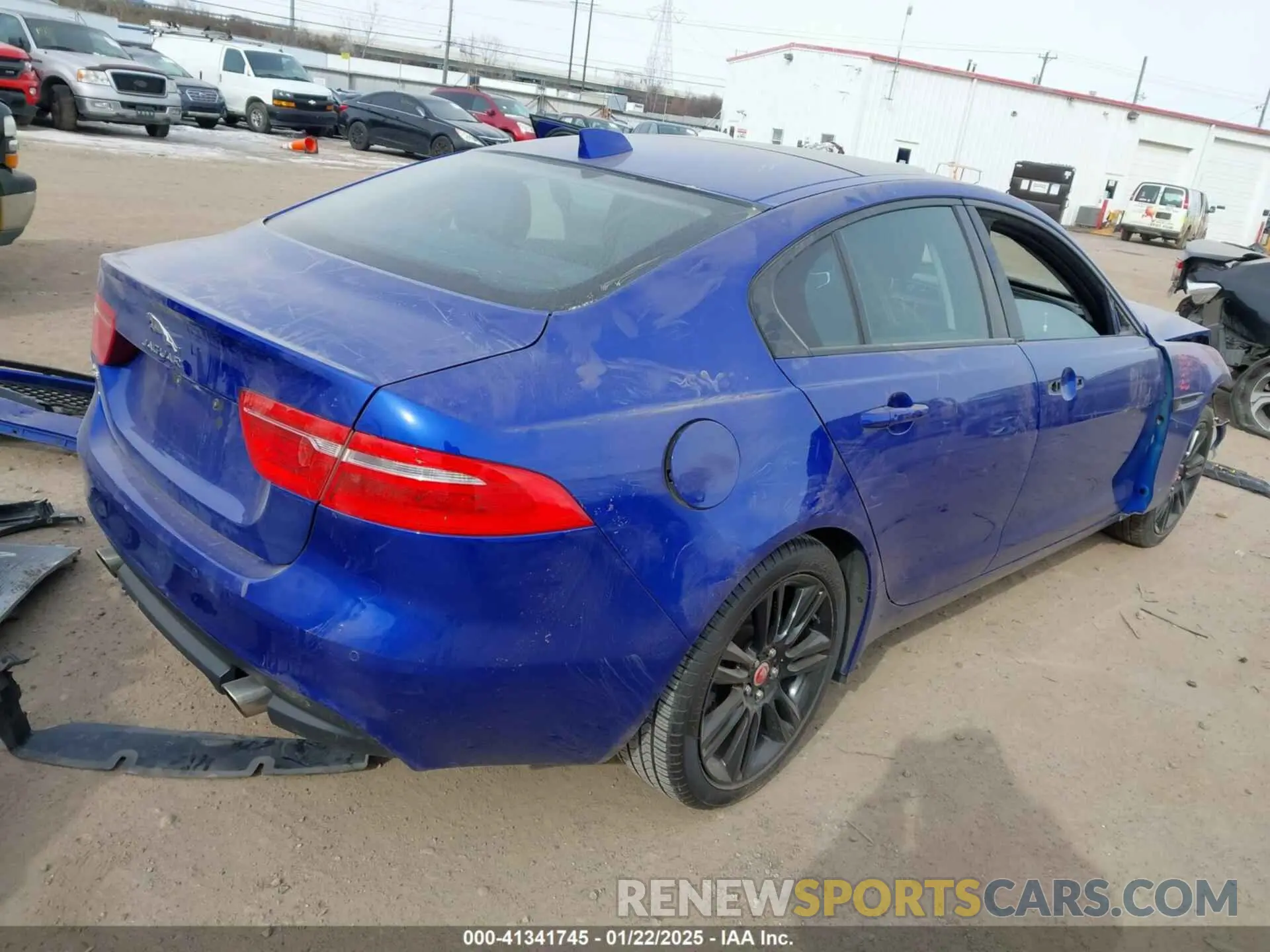4 Photograph of a damaged car SAJAK4FX3KCP53499 JAGUAR XE 2019