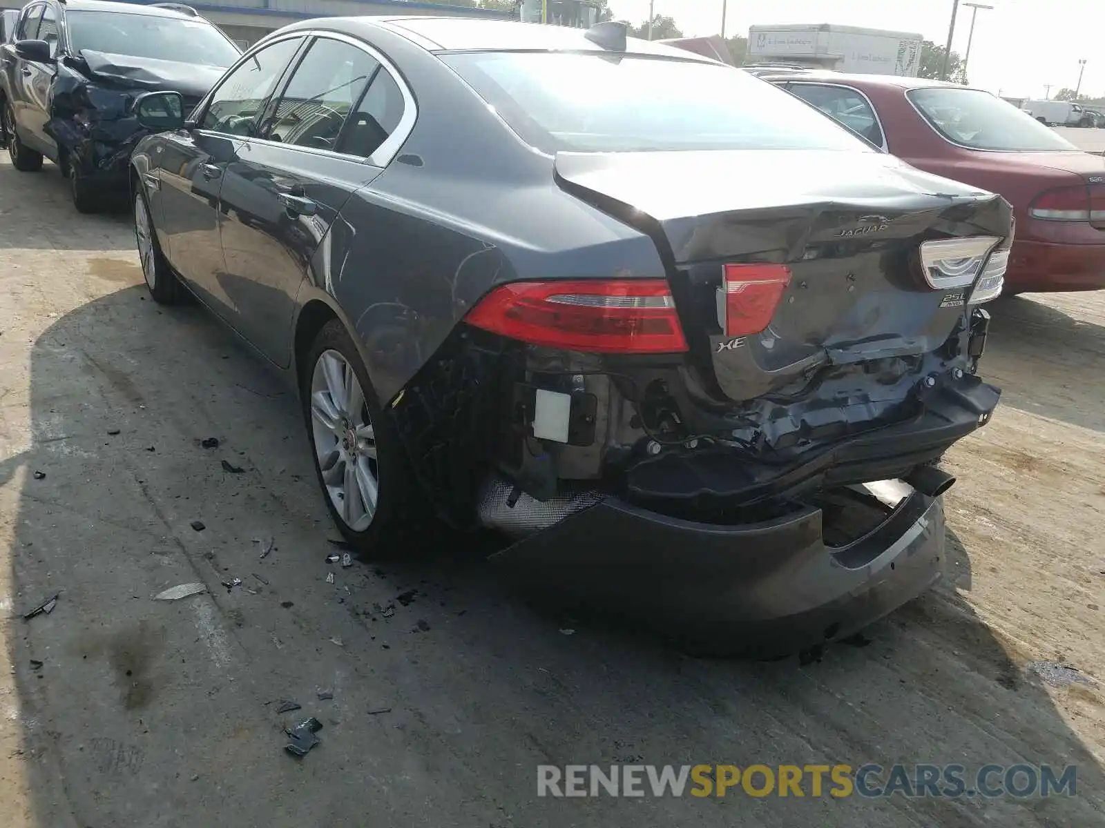 3 Photograph of a damaged car SAJAK4FX4KCP50613 JAGUAR XE 2019