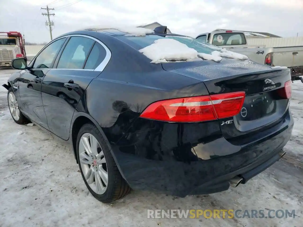 3 Photograph of a damaged car SAJAK4FX9KCP49716 JAGUAR XE 2019