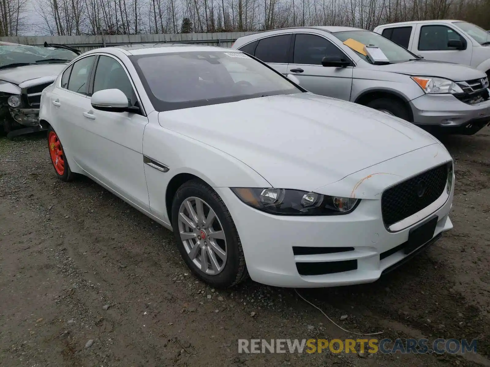 1 Photograph of a damaged car SAJAR4FX2KCP49665 JAGUAR XE 2019