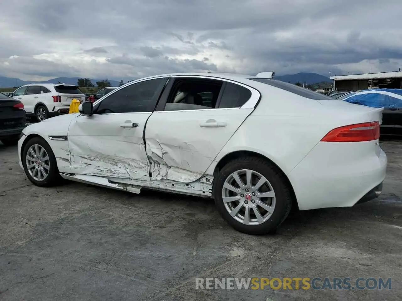 2 Photograph of a damaged car SAJAR4FX3KCP49951 JAGUAR XE 2019