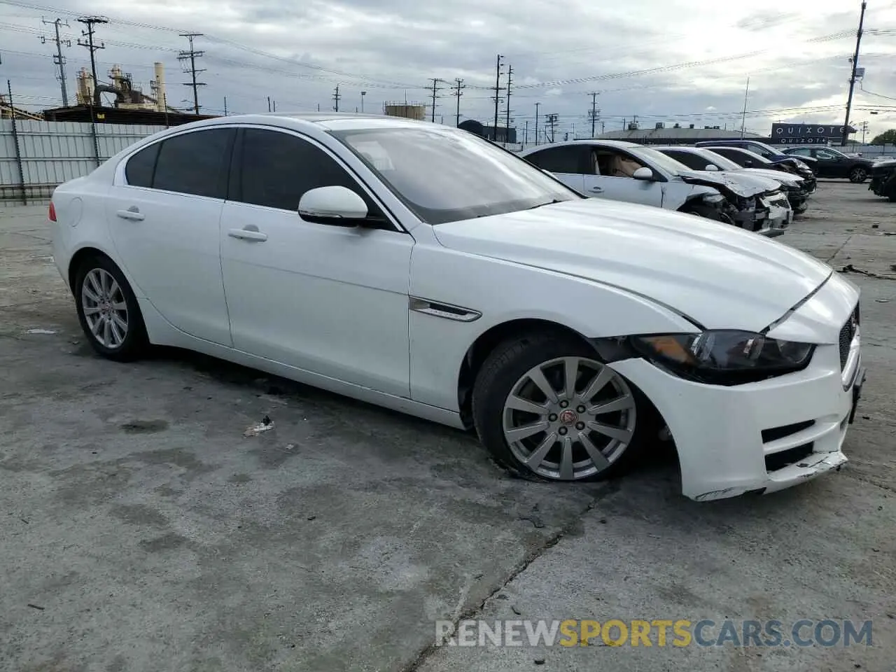 4 Photograph of a damaged car SAJAR4FX3KCP49951 JAGUAR XE 2019