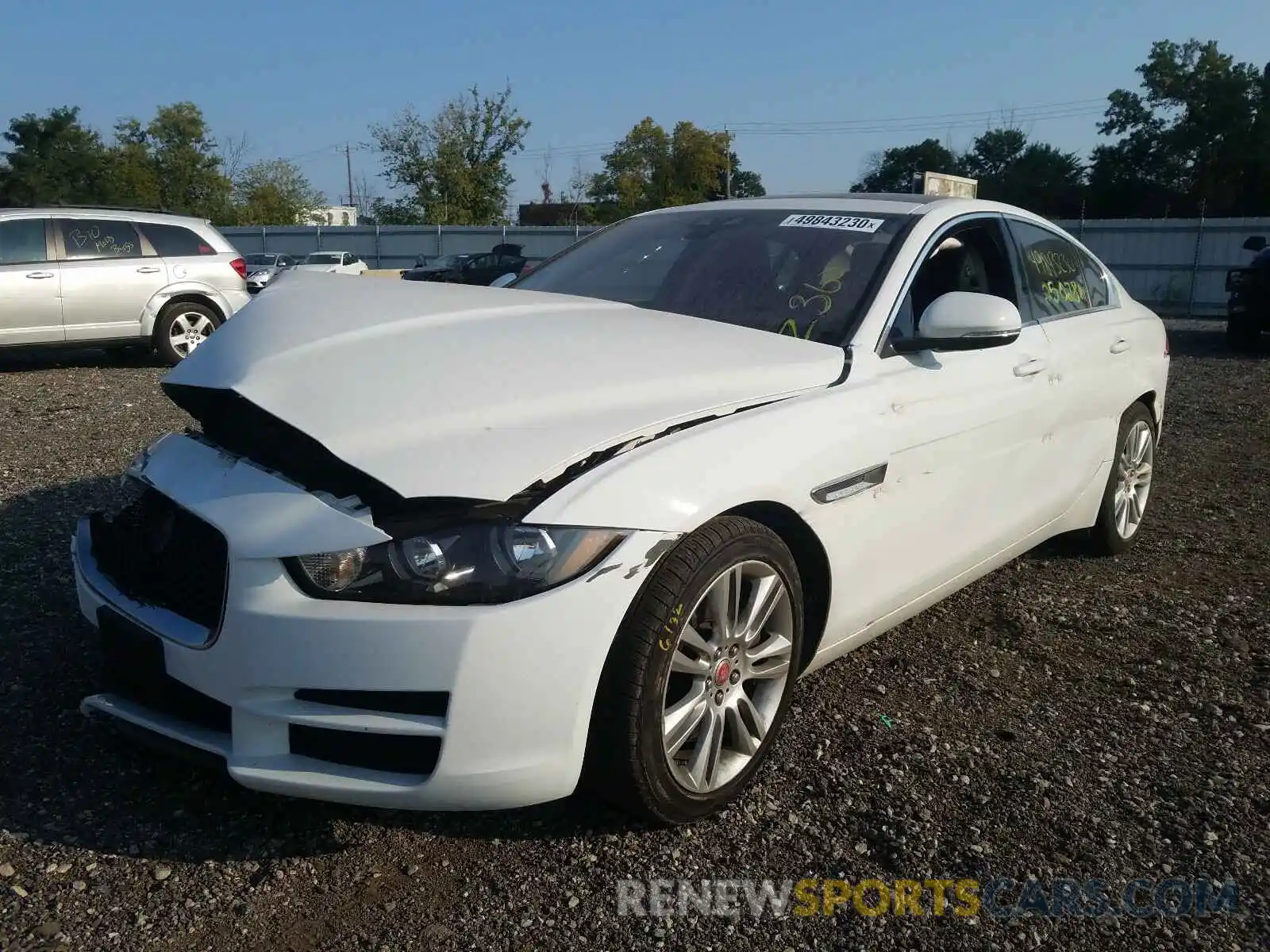 2 Photograph of a damaged car SAJAR4FX3KCP51750 JAGUAR XE 2019