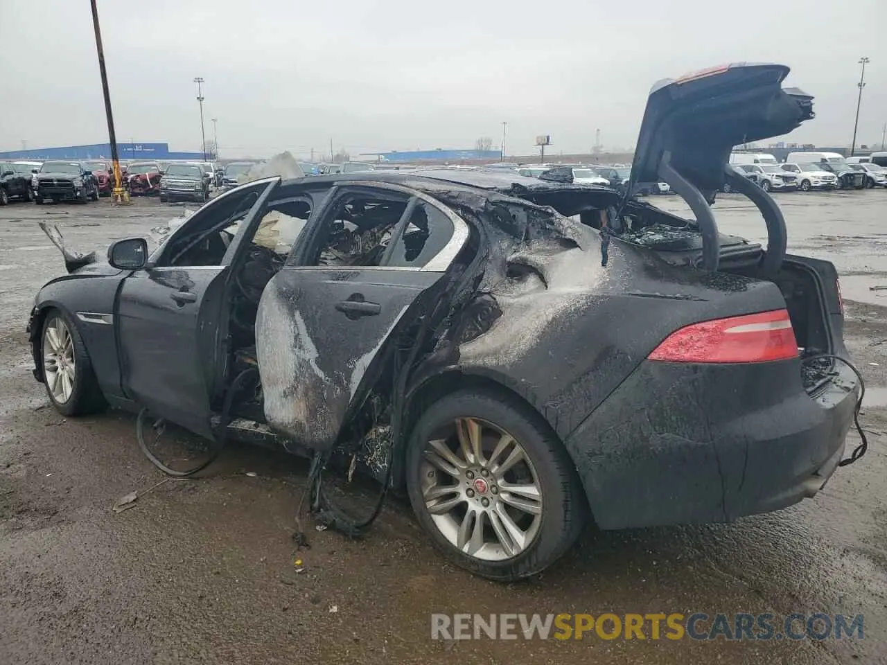 2 Photograph of a damaged car SAJAR4FX4KCP51773 JAGUAR XE 2019