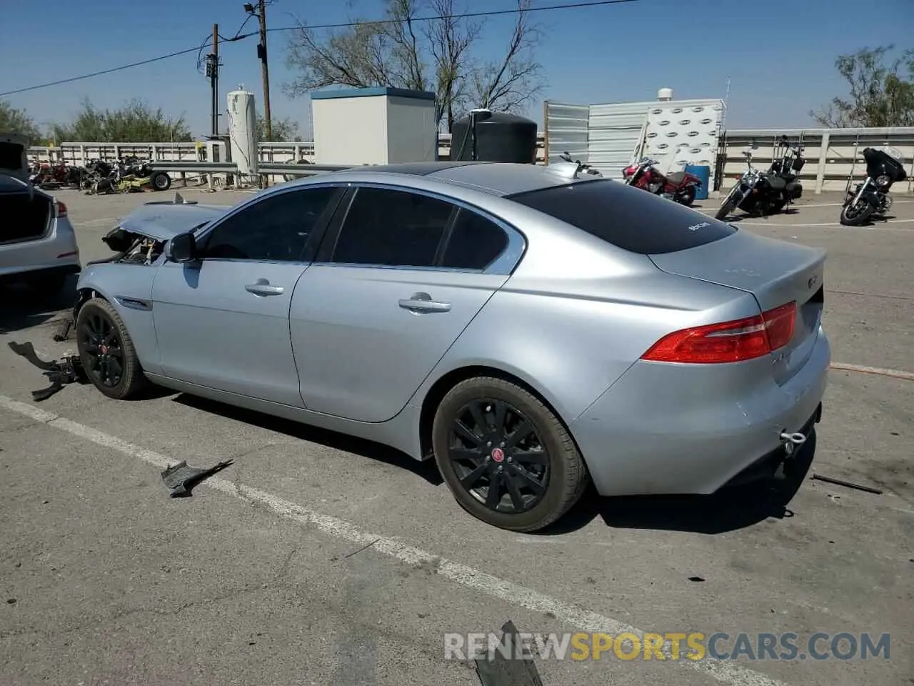 2 Photograph of a damaged car SAJAR4FX6KCP49670 JAGUAR XE 2019
