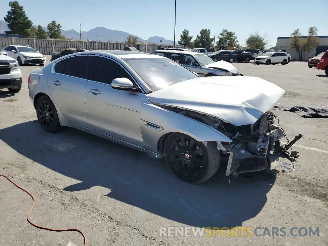 4 Photograph of a damaged car SAJAR4FX6KCP49670 JAGUAR XE 2019