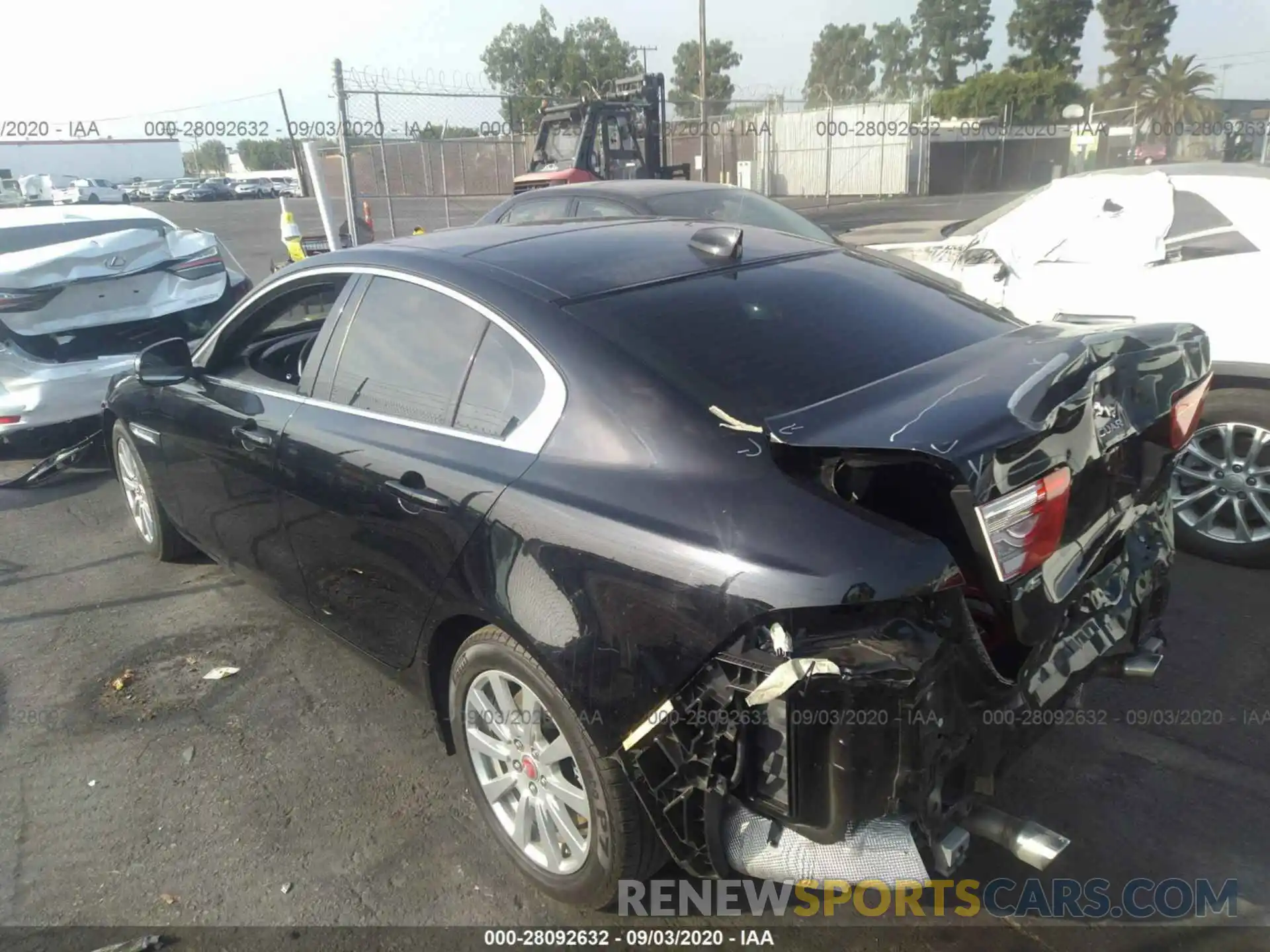 3 Photograph of a damaged car SAJAR4FX9KCP45838 JAGUAR XE 2019