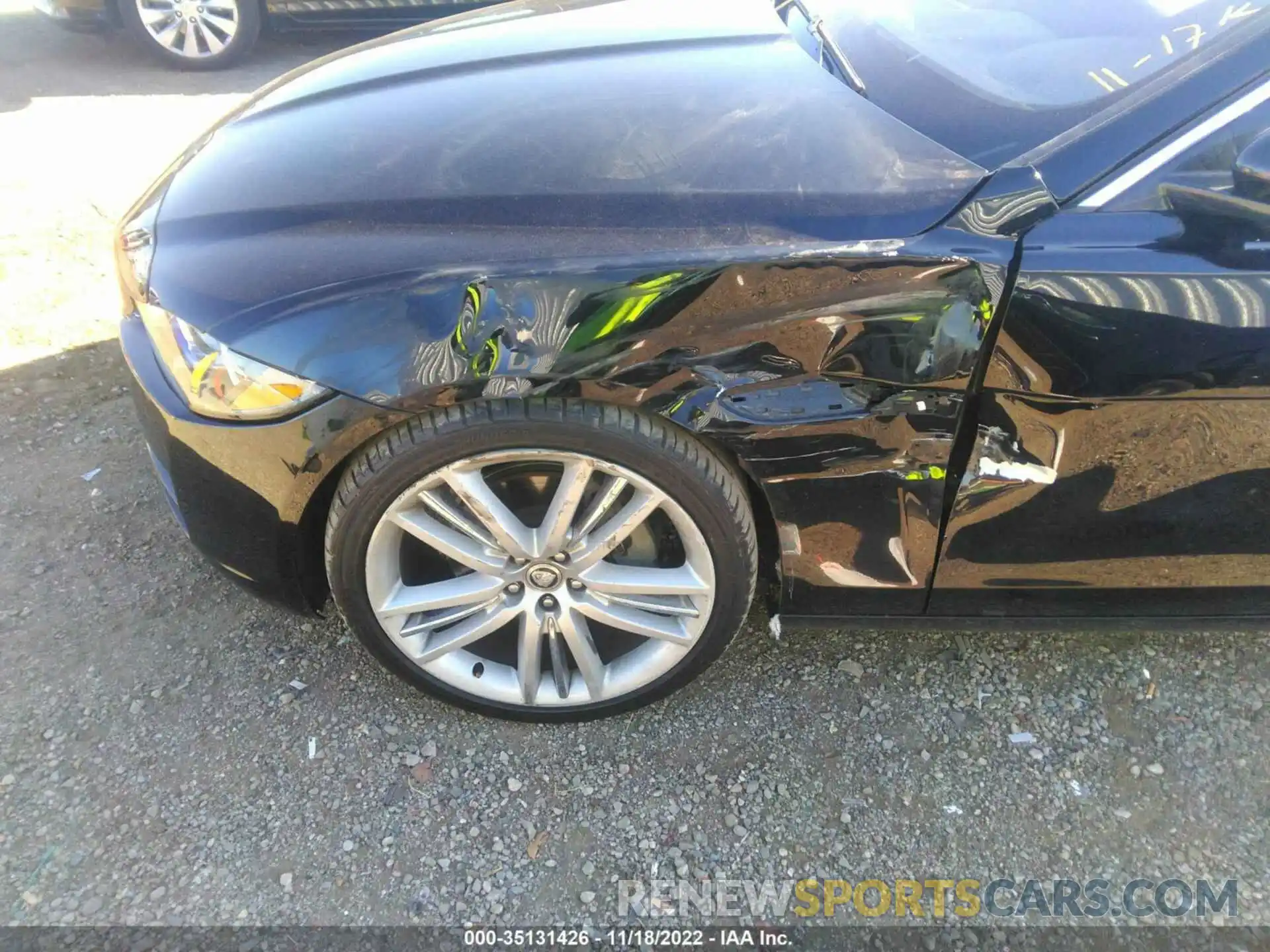 6 Photograph of a damaged car SAJAR4FXXKCP49509 JAGUAR XE 2019