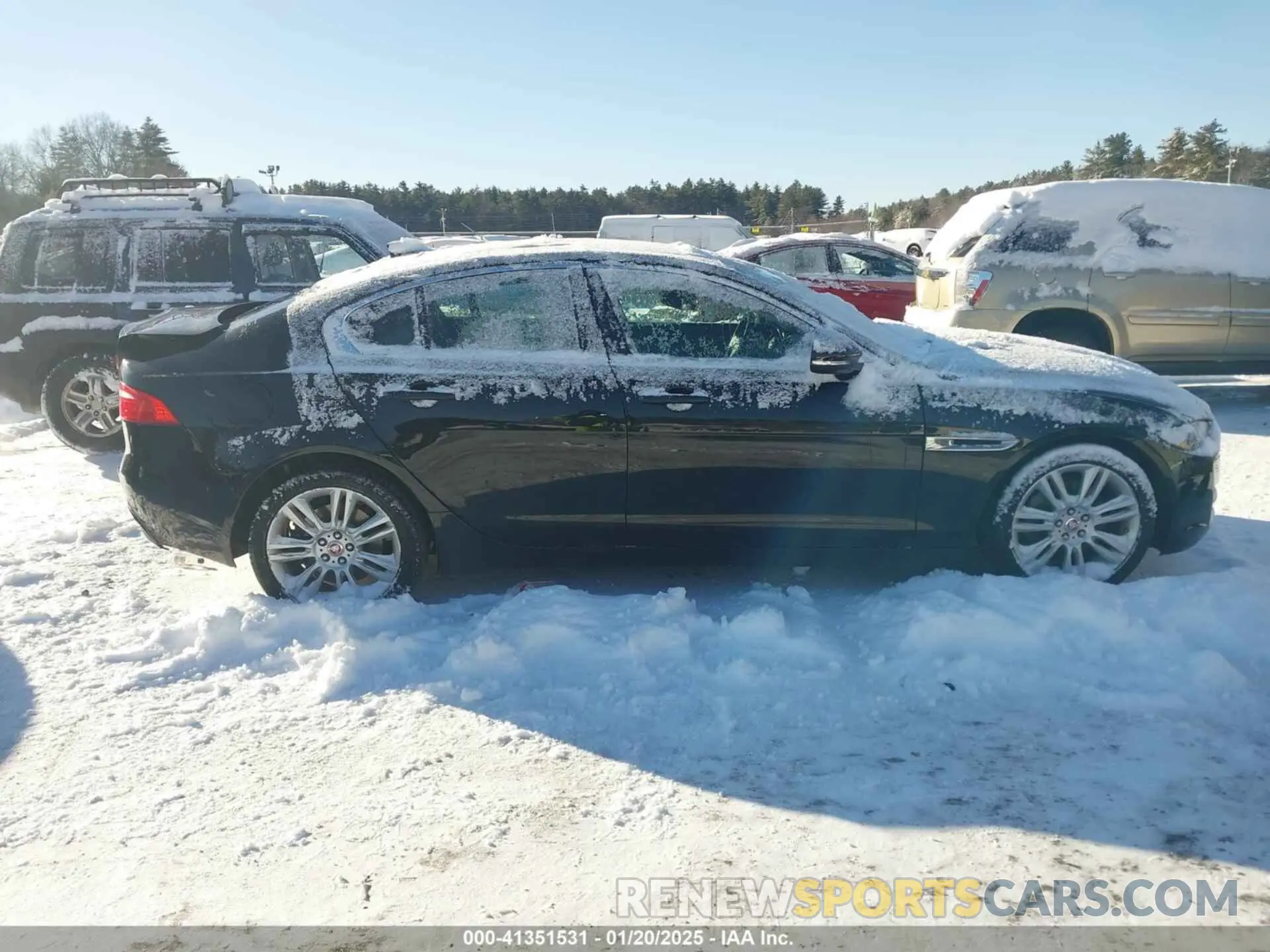 13 Photograph of a damaged car SAJAR4FXXKCP52331 JAGUAR XE 2019