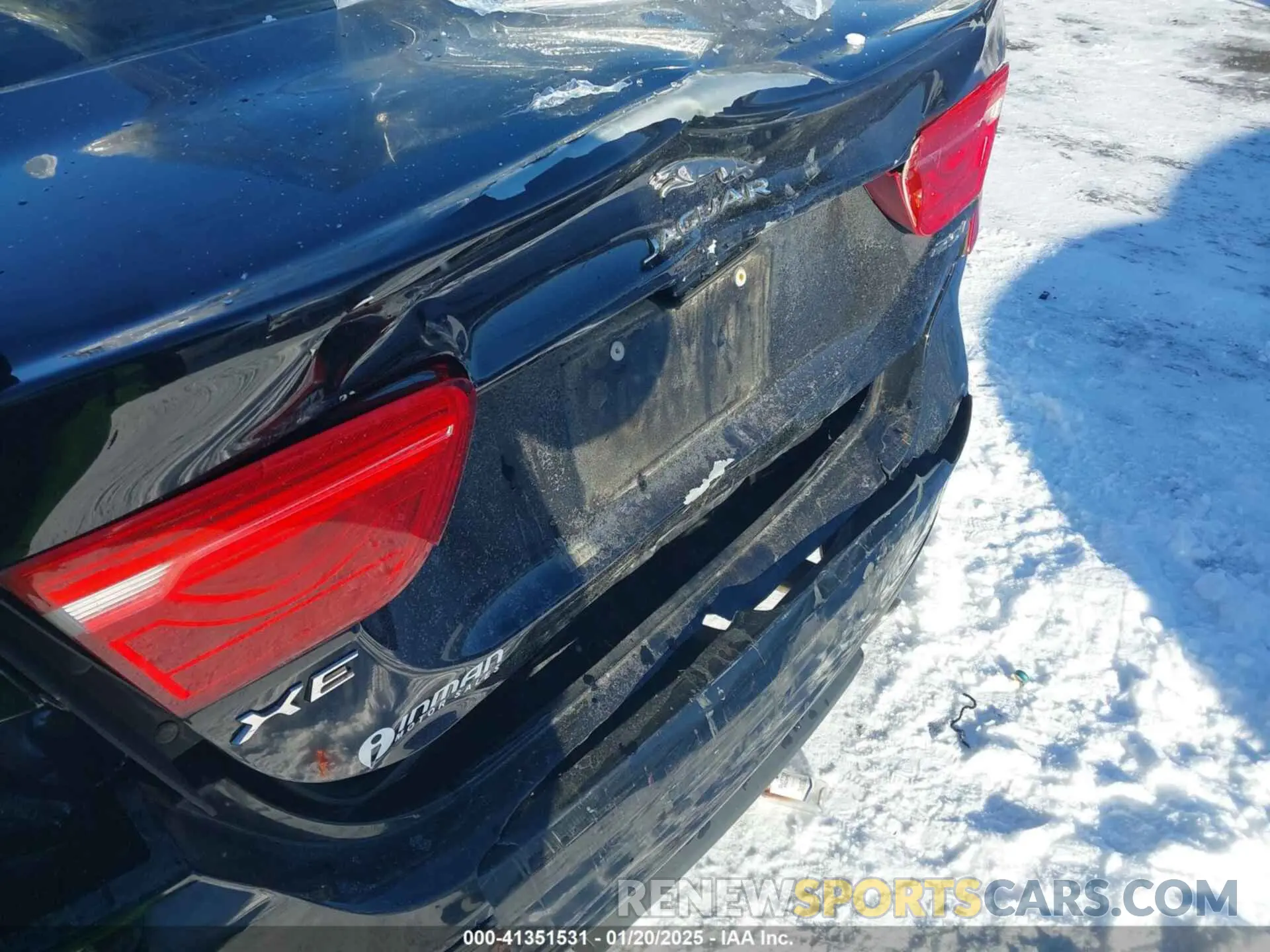 6 Photograph of a damaged car SAJAR4FXXKCP52331 JAGUAR XE 2019