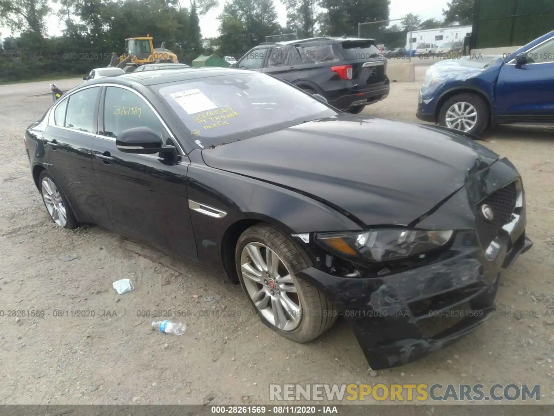 1 Photograph of a damaged car SAJAR4FXXKCP52670 JAGUAR XE 2019