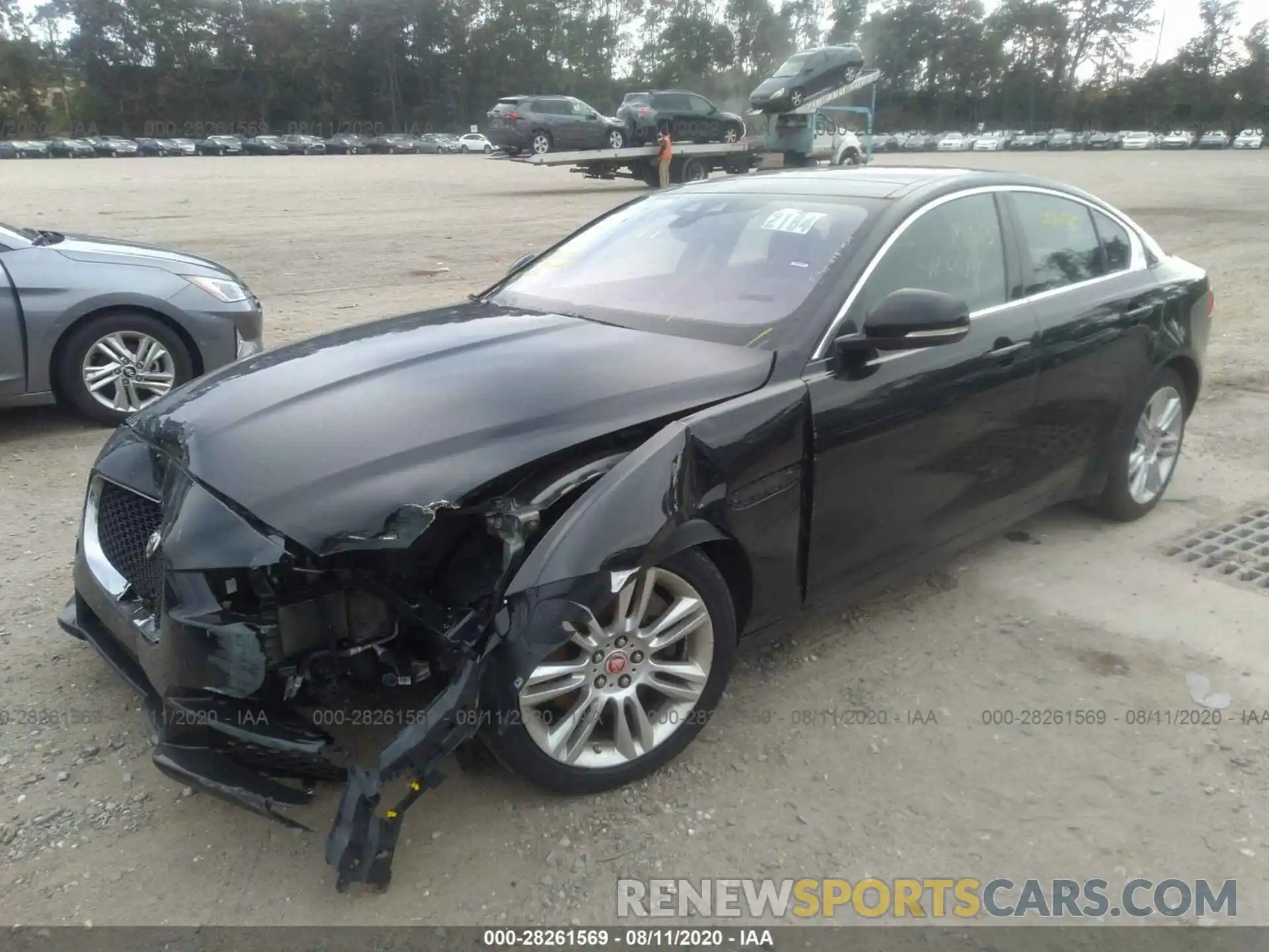 2 Photograph of a damaged car SAJAR4FXXKCP52670 JAGUAR XE 2019