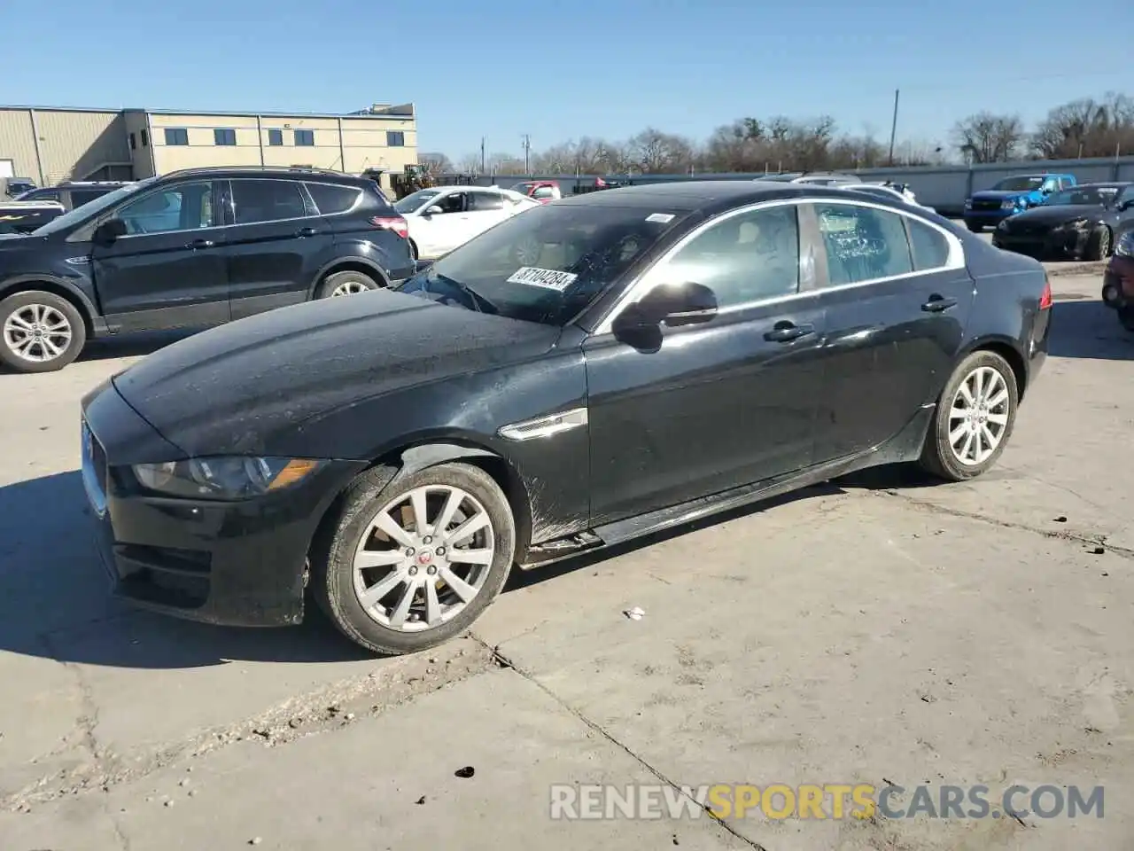 1 Photograph of a damaged car SAJAS4FX1KCP49077 JAGUAR XE 2019