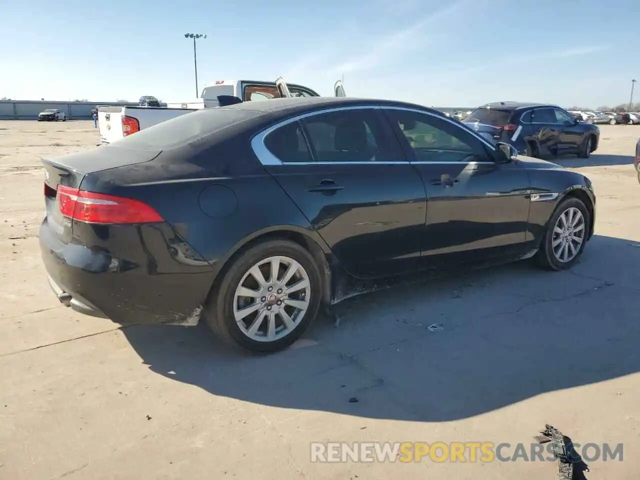 3 Photograph of a damaged car SAJAS4FX1KCP49077 JAGUAR XE 2019