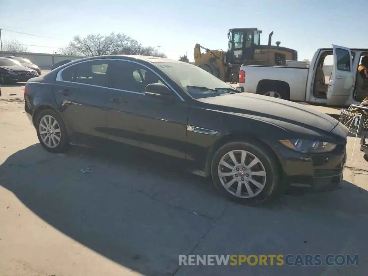 4 Photograph of a damaged car SAJAS4FX1KCP49077 JAGUAR XE 2019