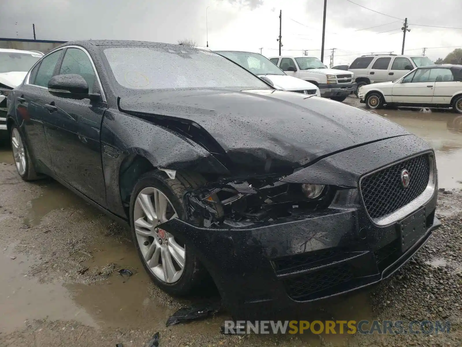 1 Photograph of a damaged car SAJAS4FX1KCP52738 JAGUAR XE 2019