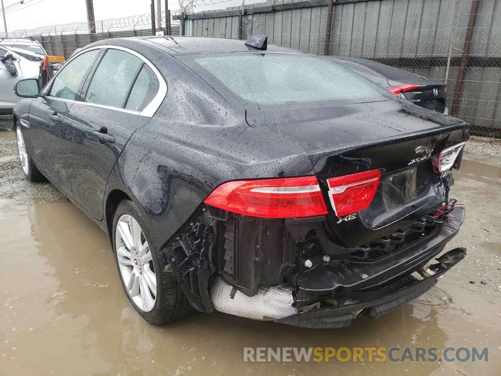 3 Photograph of a damaged car SAJAS4FX1KCP52738 JAGUAR XE 2019