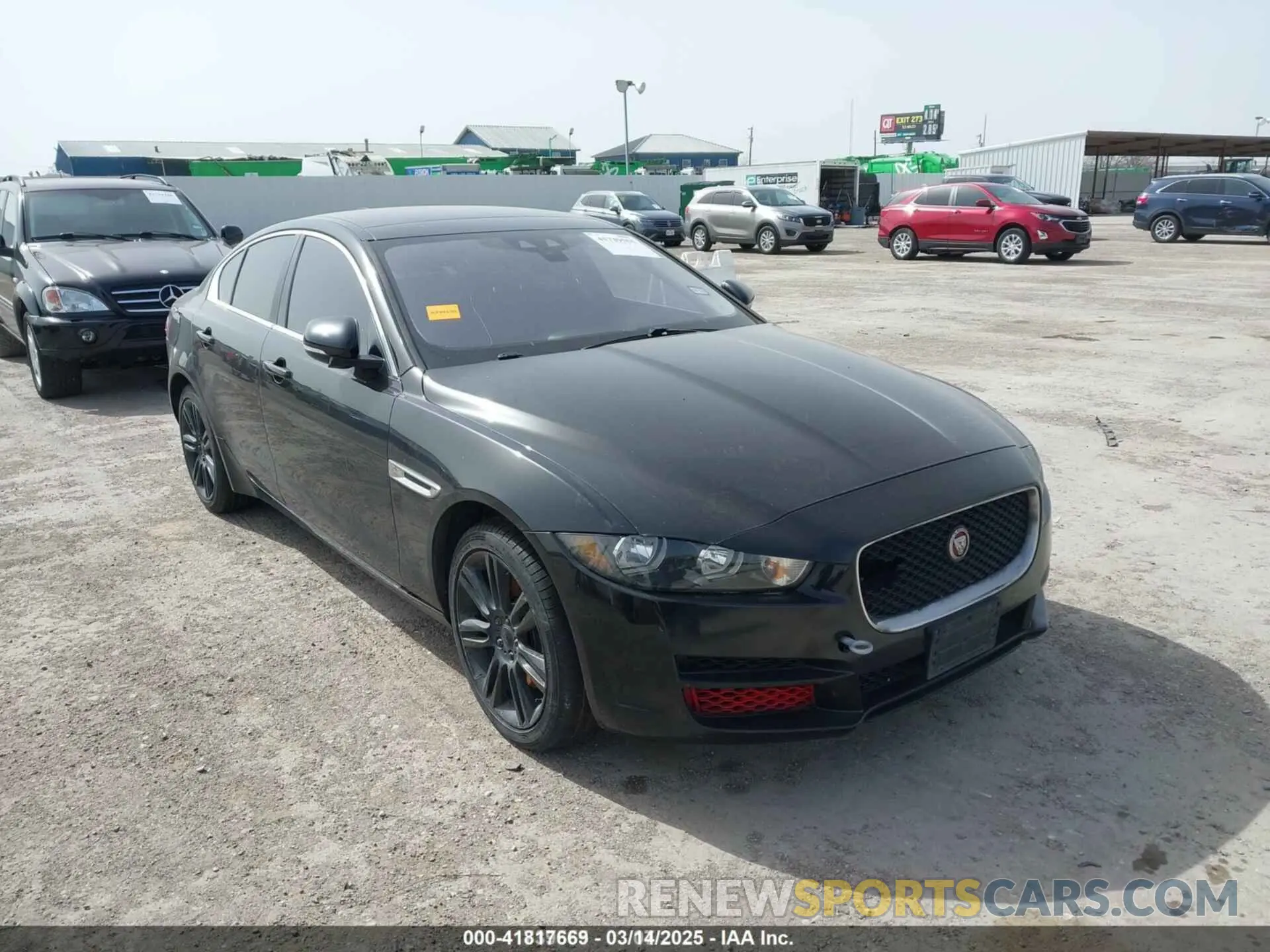1 Photograph of a damaged car SAJAS4FX2KCP52702 JAGUAR XE 2019