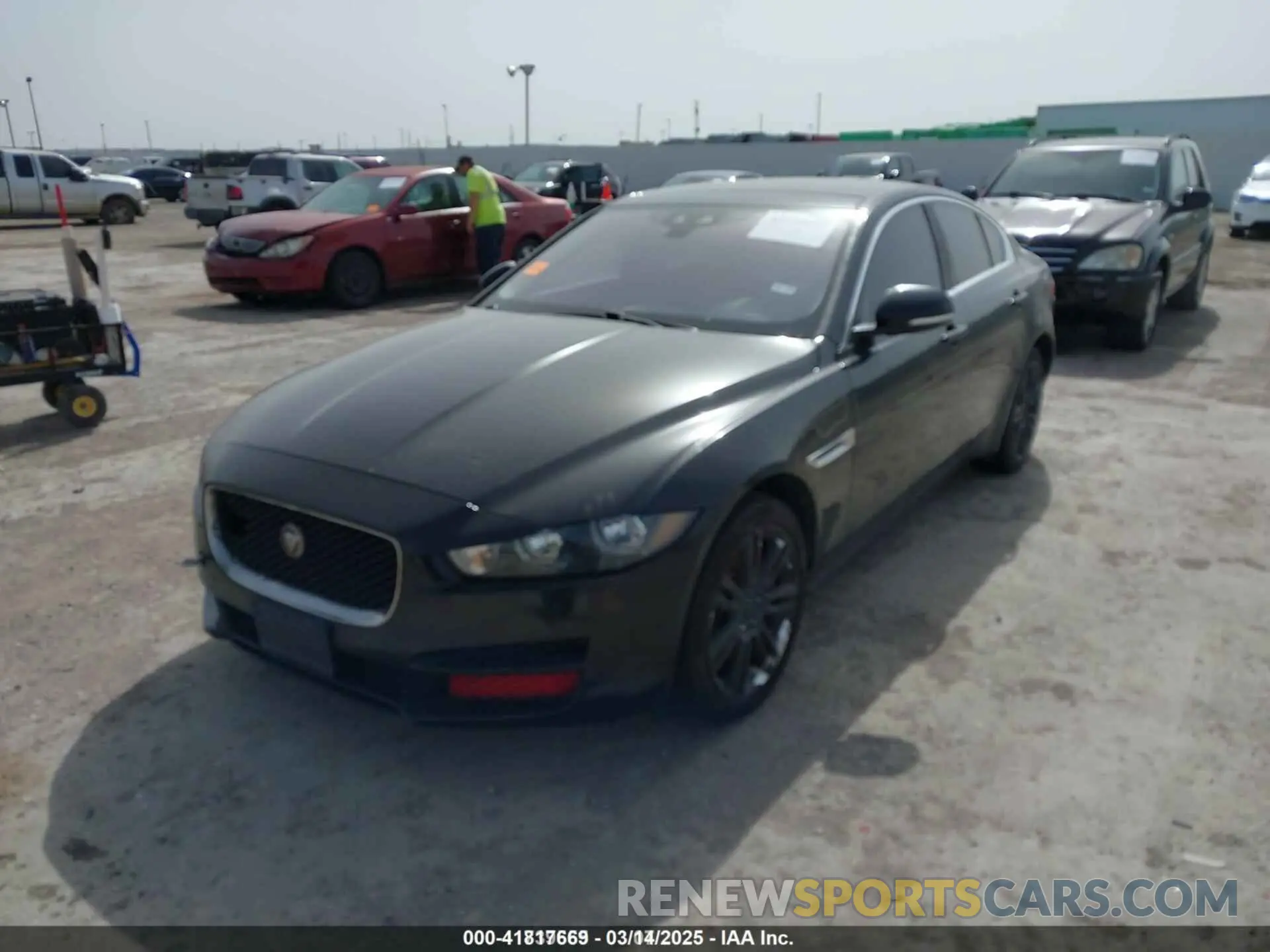 2 Photograph of a damaged car SAJAS4FX2KCP52702 JAGUAR XE 2019