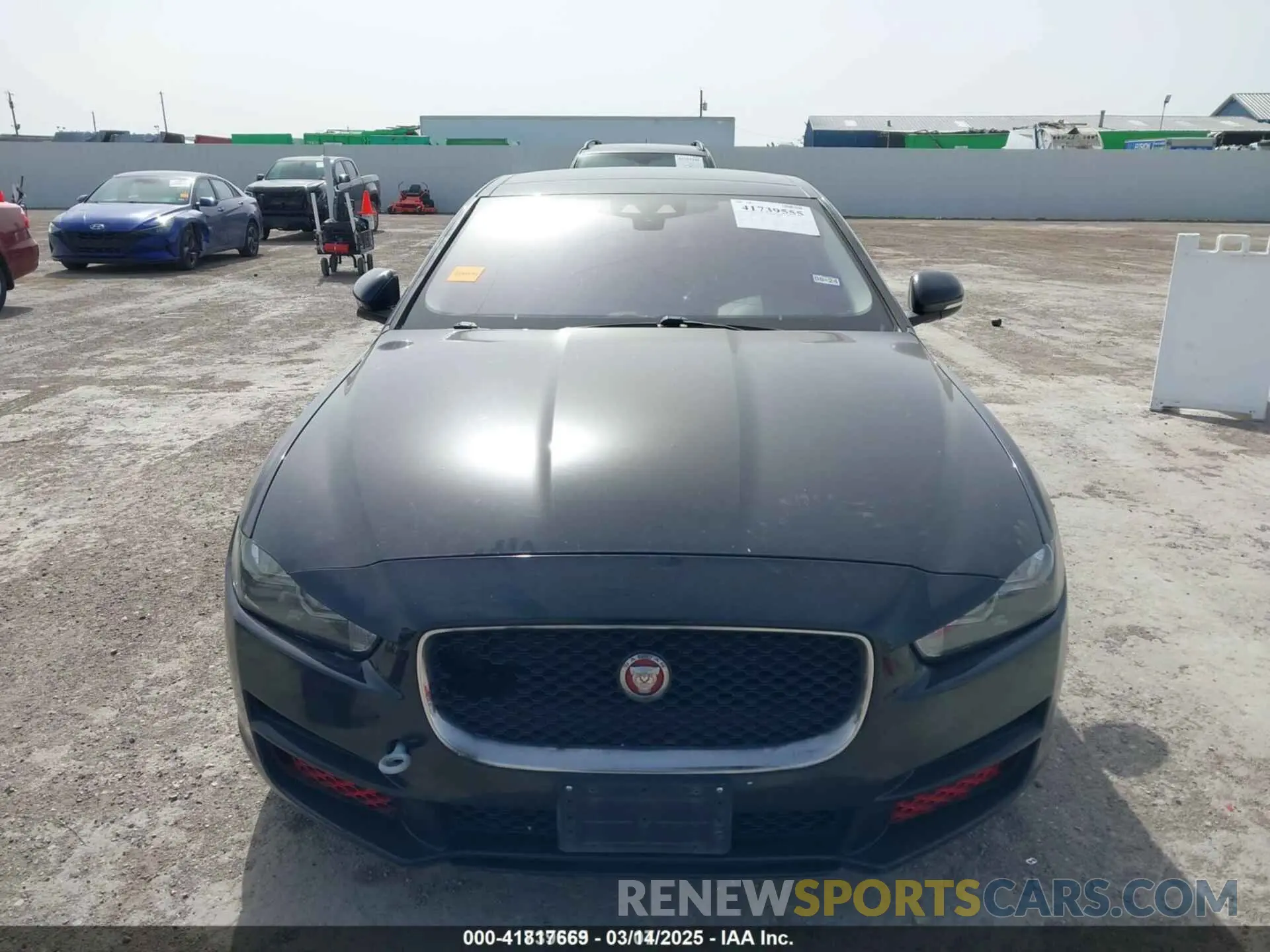 6 Photograph of a damaged car SAJAS4FX2KCP52702 JAGUAR XE 2019