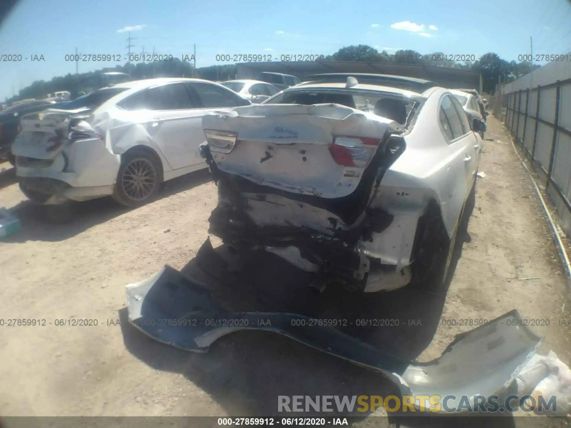 6 Photograph of a damaged car SAJAS4FX3KCP52417 JAGUAR XE 2019