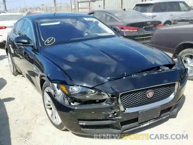 1 Photograph of a damaged car SAJAS4FX3KCP52904 JAGUAR XE 2019