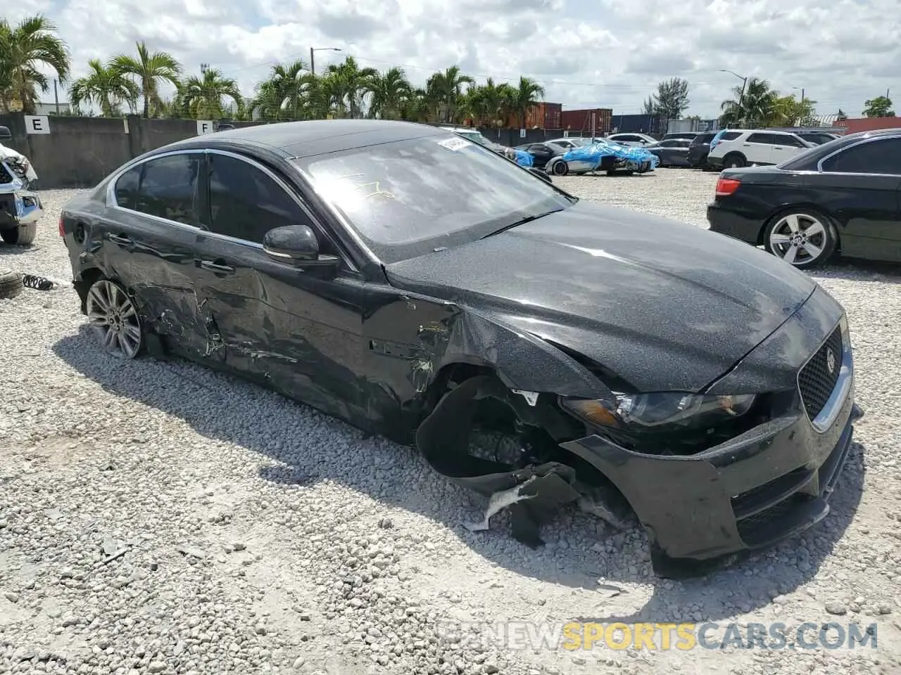 4 Photograph of a damaged car SAJAS4FX4KCP52779 JAGUAR XE 2019