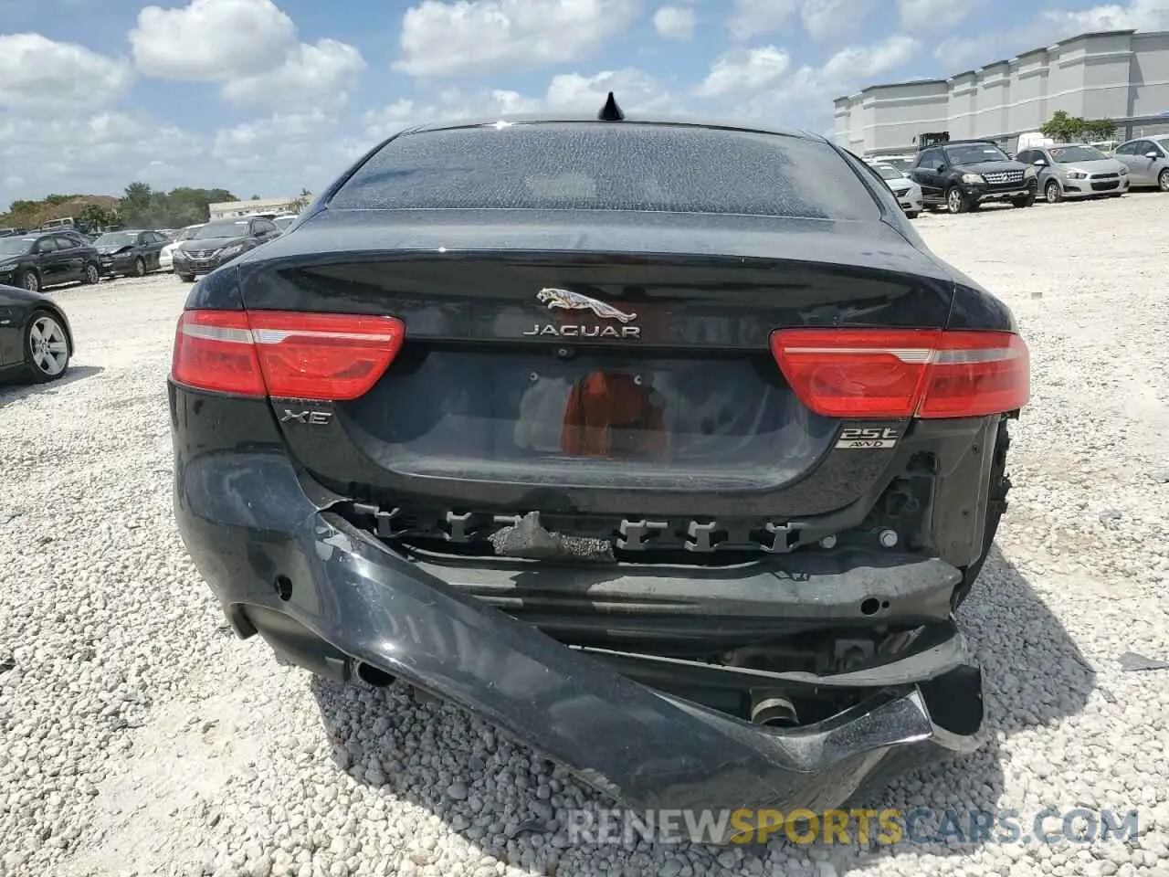 6 Photograph of a damaged car SAJAS4FX4KCP52779 JAGUAR XE 2019
