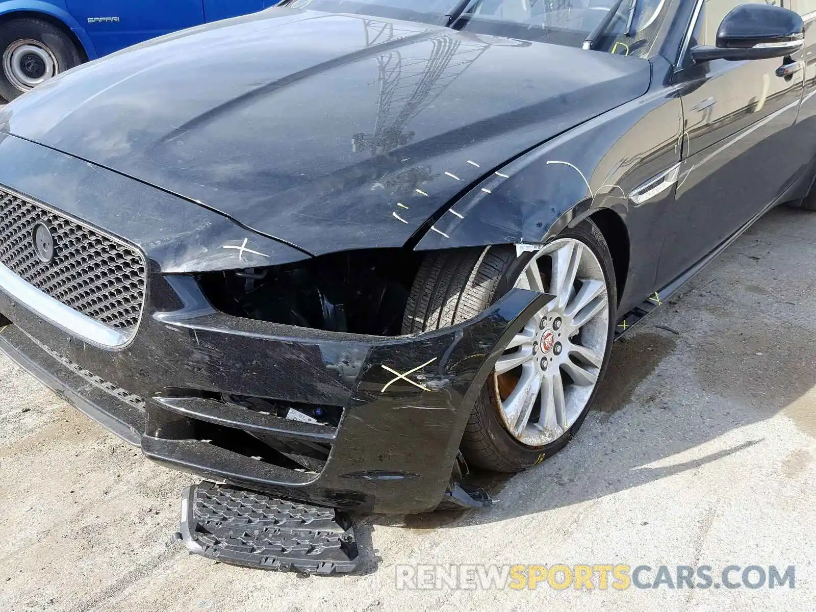 9 Photograph of a damaged car SAJAS4FX4KCP52880 JAGUAR XE 2019