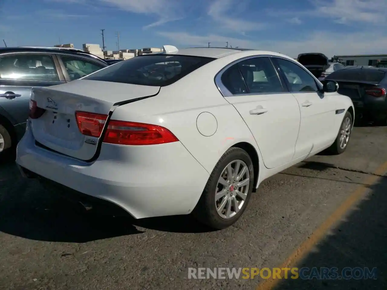 4 Photograph of a damaged car SAJAS4FX4KCP52930 JAGUAR XE 2019