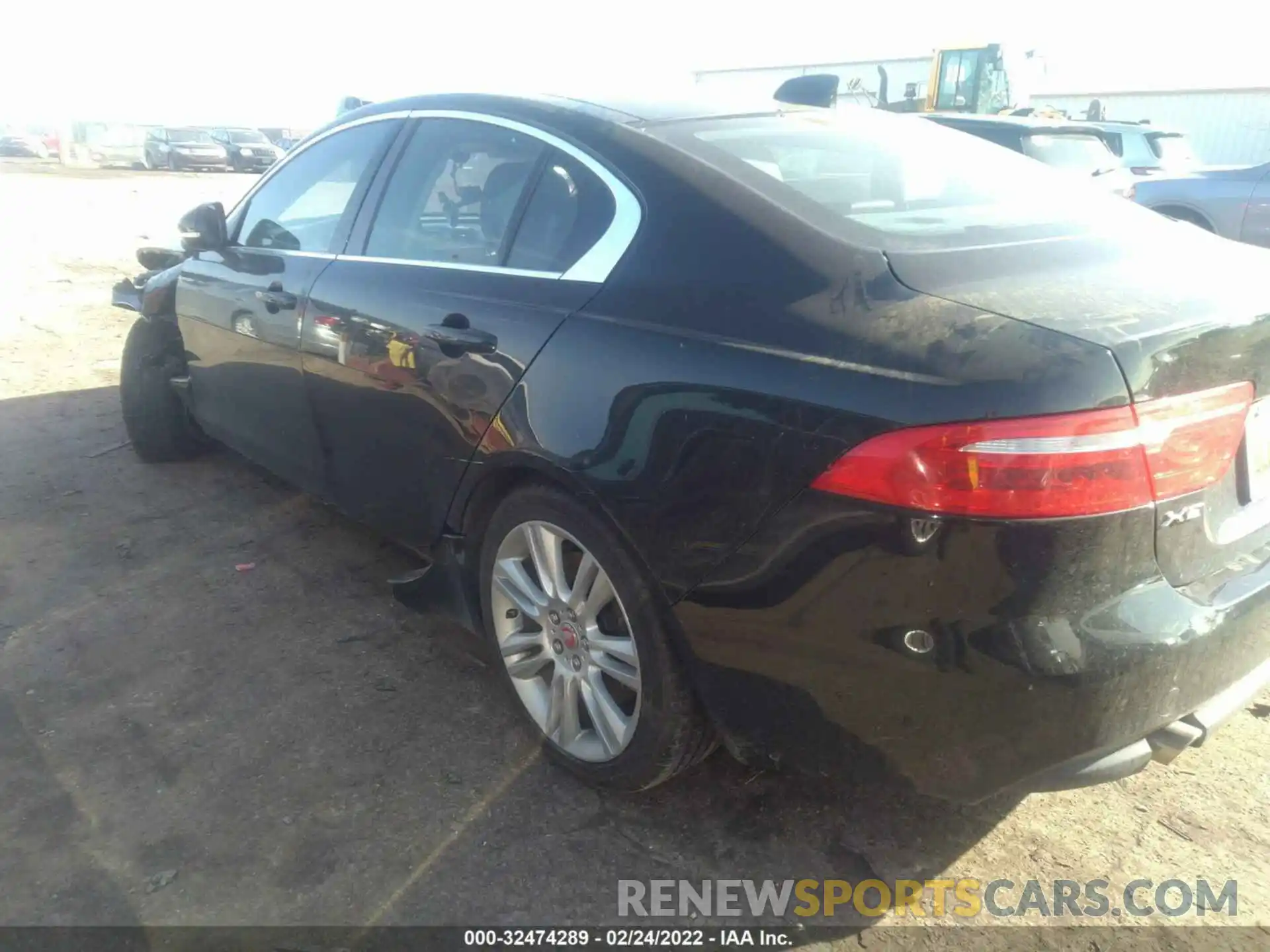 3 Photograph of a damaged car SAJAS4FX6KCP51813 JAGUAR XE 2019