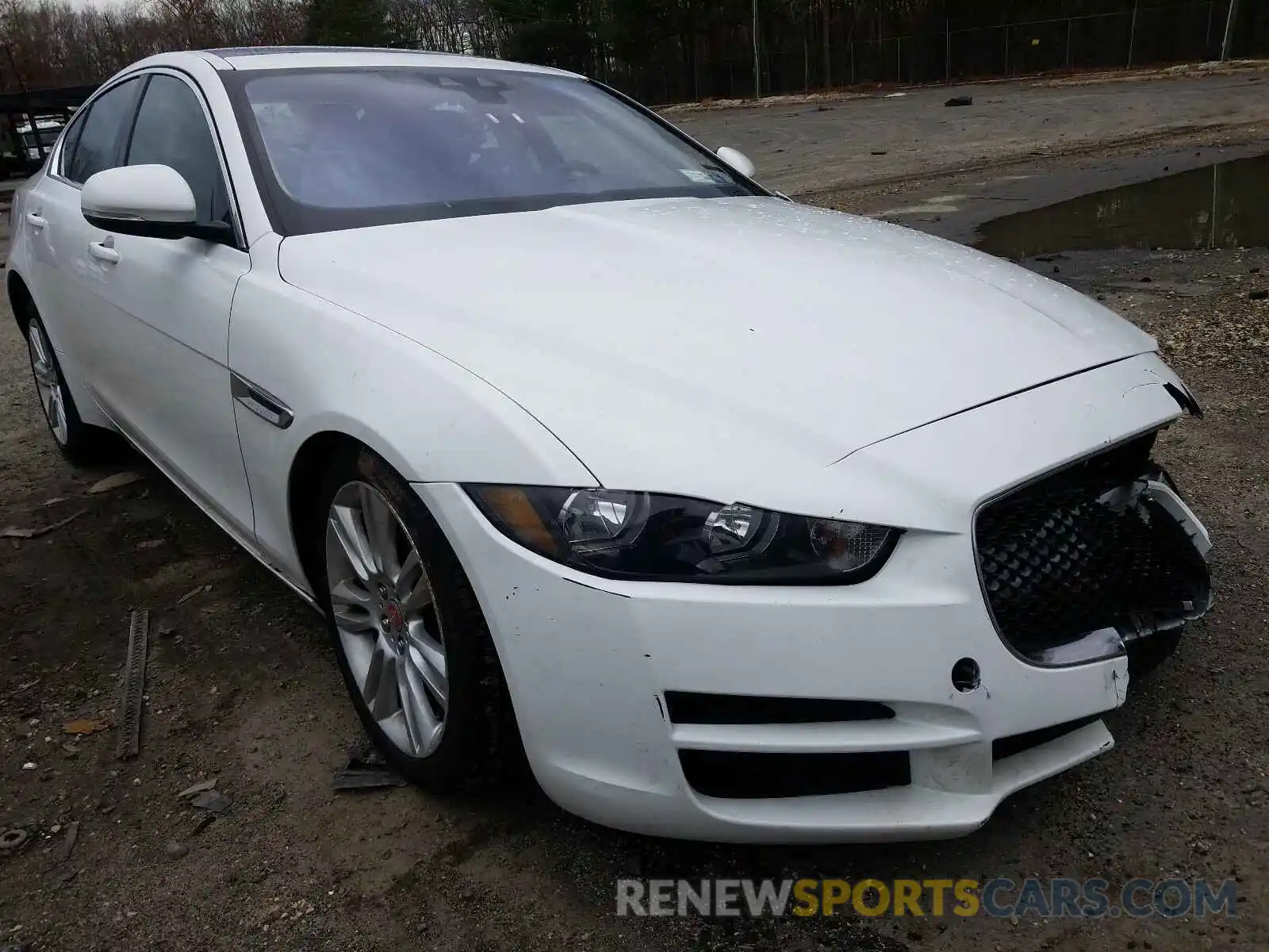 1 Photograph of a damaged car SAJAS4FX7KCP52677 JAGUAR XE 2019