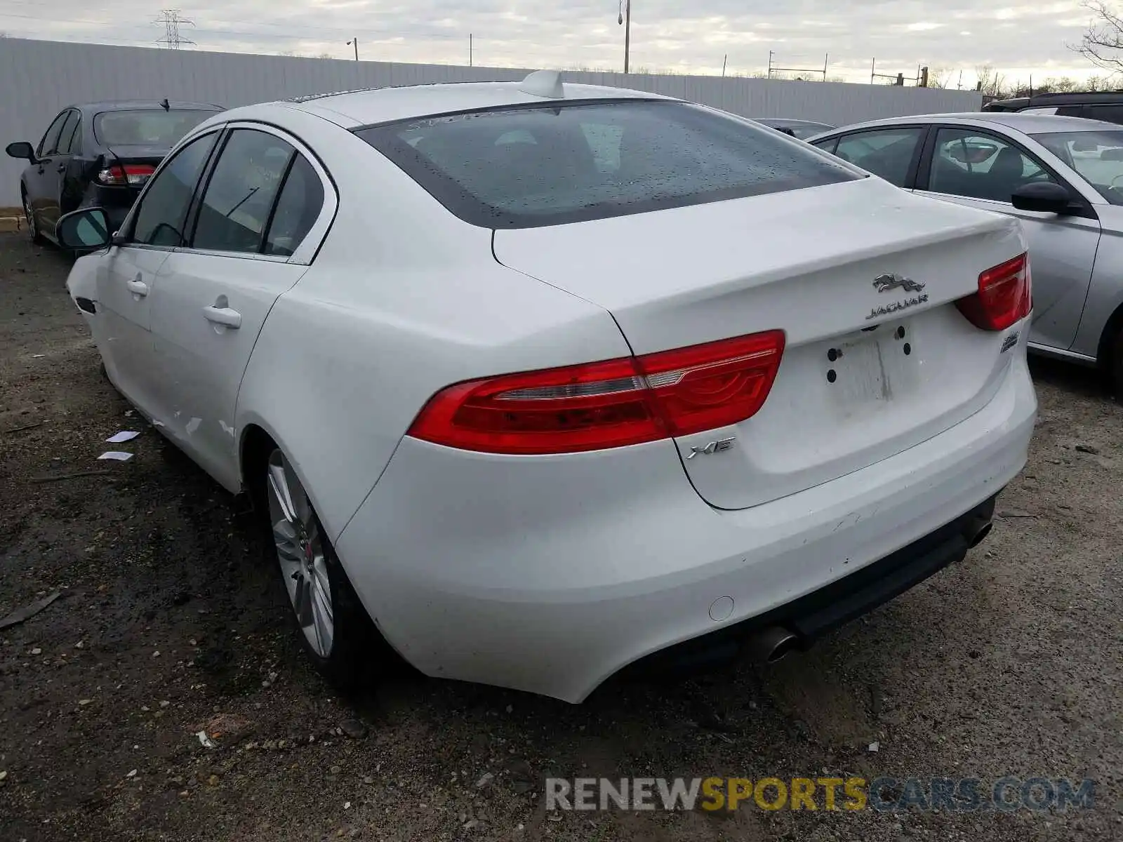 3 Photograph of a damaged car SAJAS4FX7KCP52677 JAGUAR XE 2019