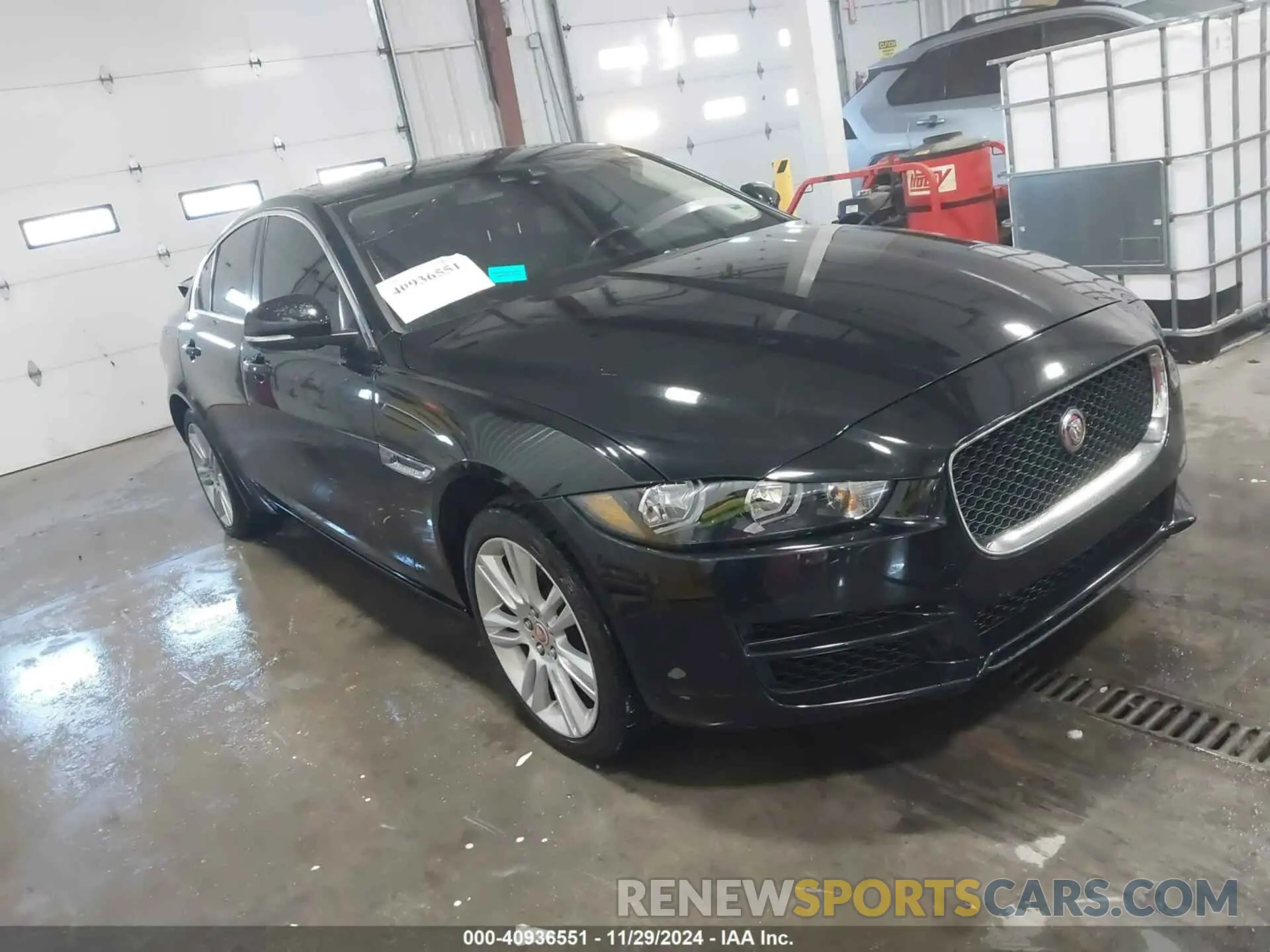 1 Photograph of a damaged car SAJAS4FXXKCP52690 JAGUAR XE 2019
