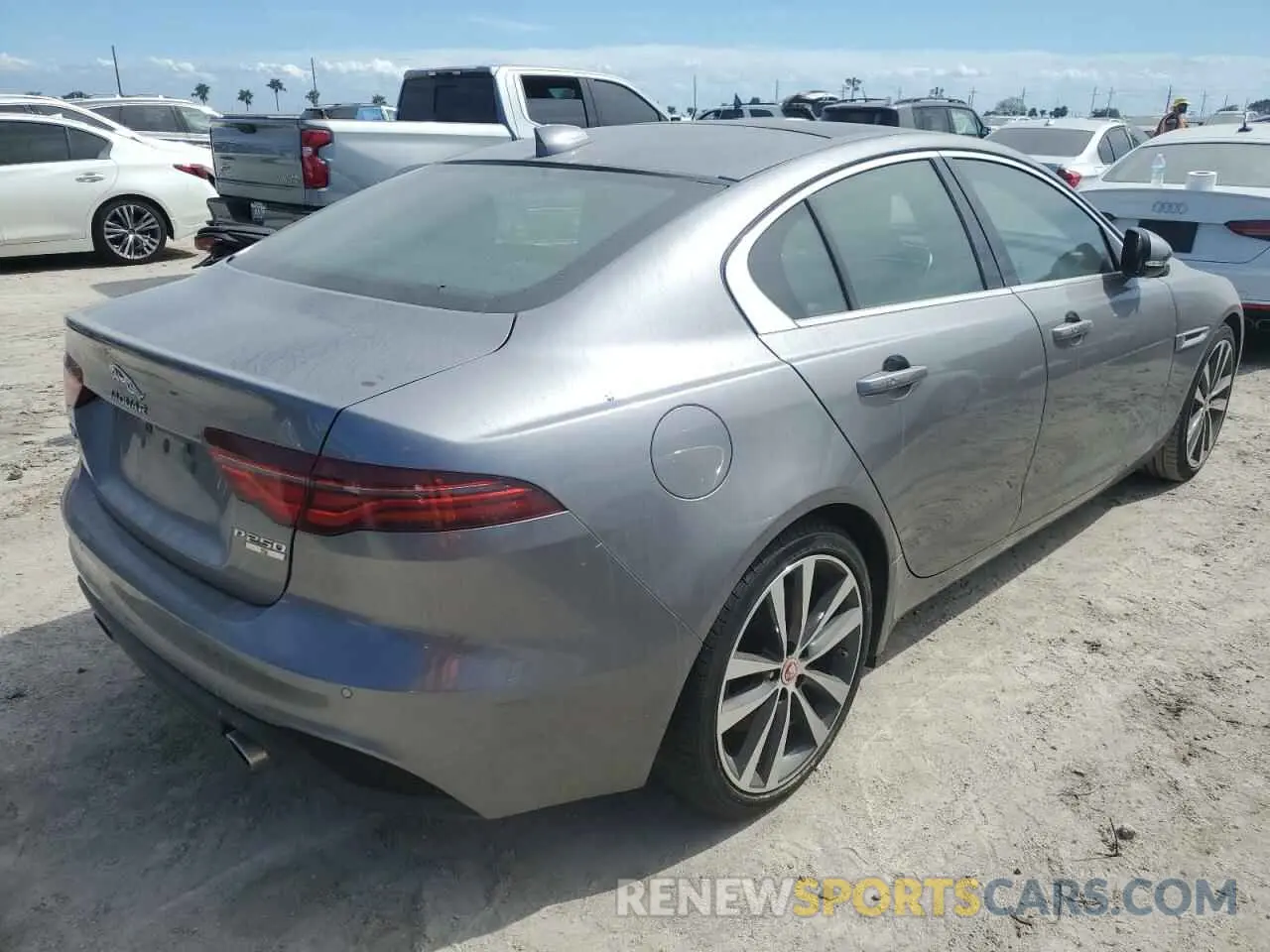 3 Photograph of a damaged car SAJAE4FX2LCP64194 JAGUAR XE 2020