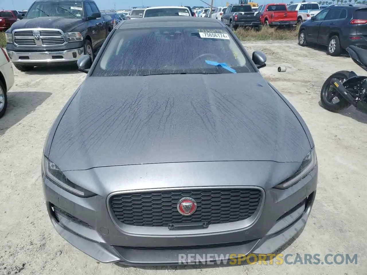 5 Photograph of a damaged car SAJAE4FX2LCP64194 JAGUAR XE 2020
